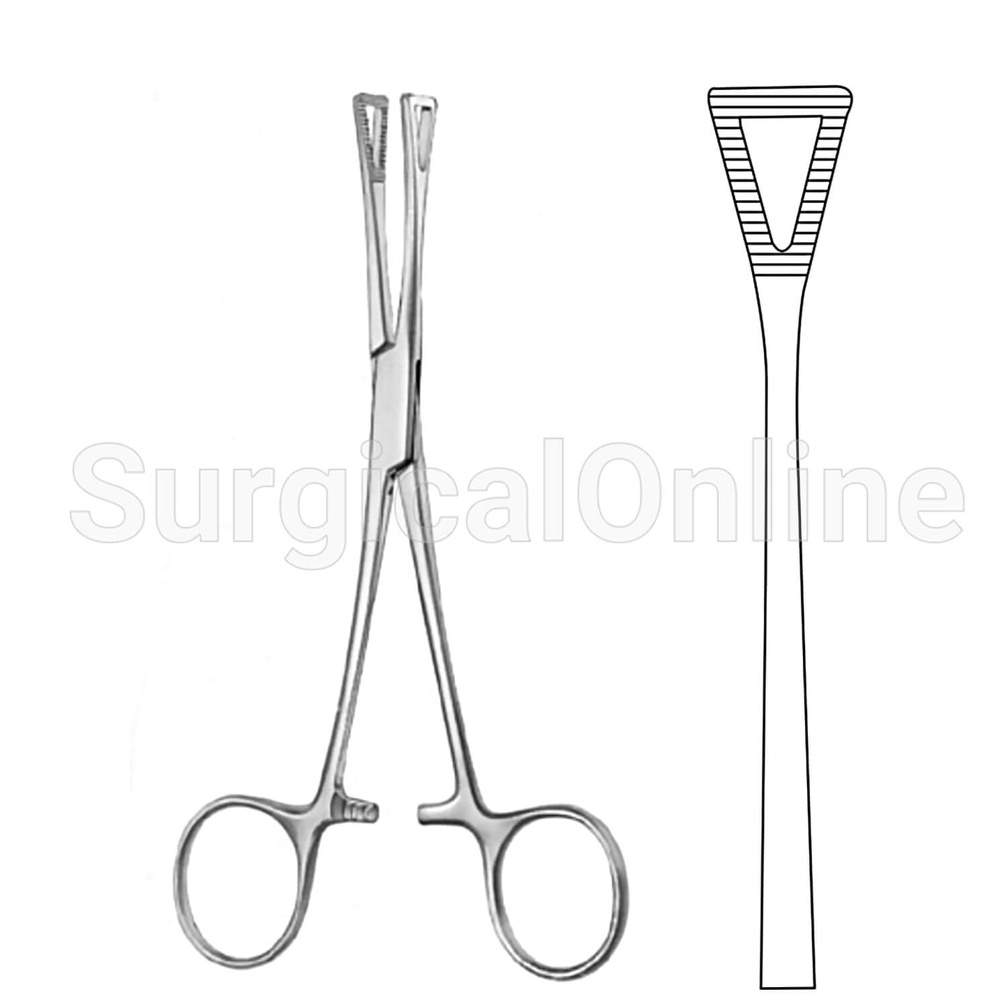 Pennington Grasping Forceps 6.00"