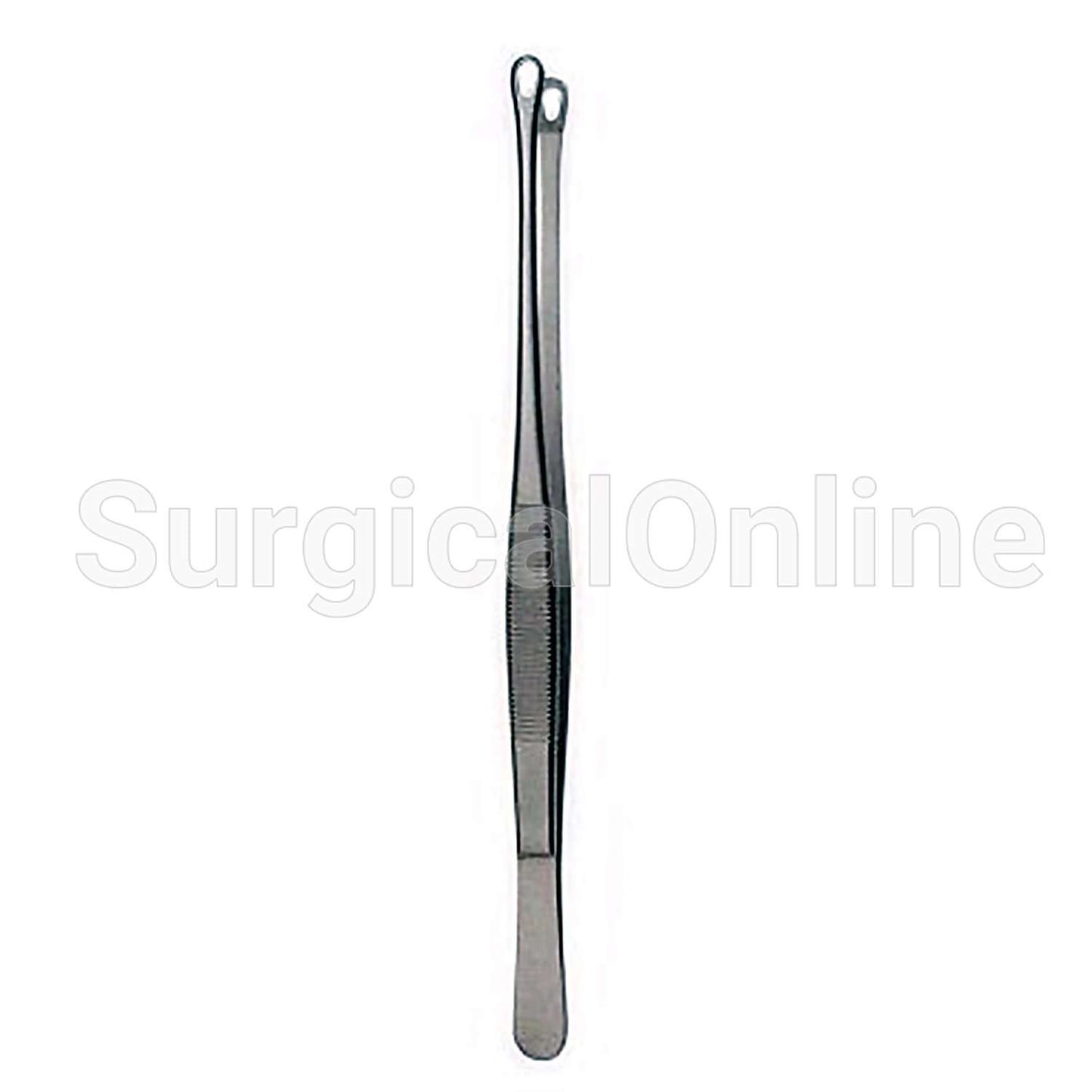 Singley Tissue Forceps 9.00" Fenestrated Serrated Jaws