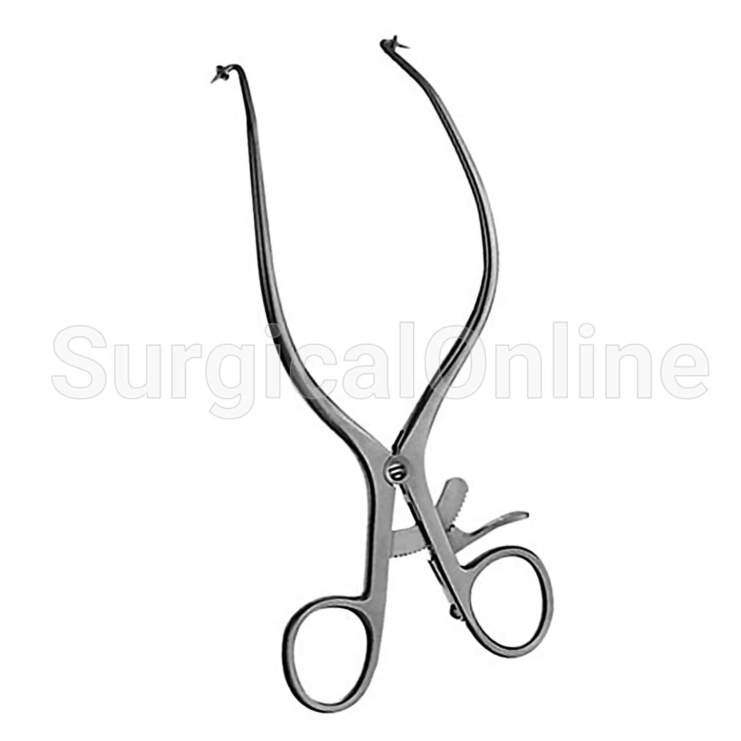 Gelpi Retractor With Ball Stops And Grip Lock 6.75"