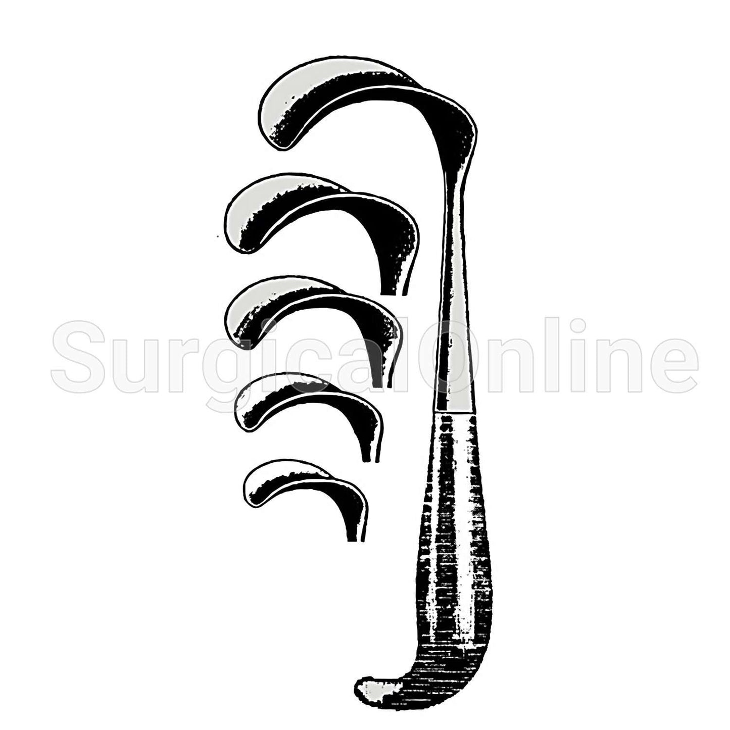 Brewster Retractor Style A 2.50" X 1.75"
