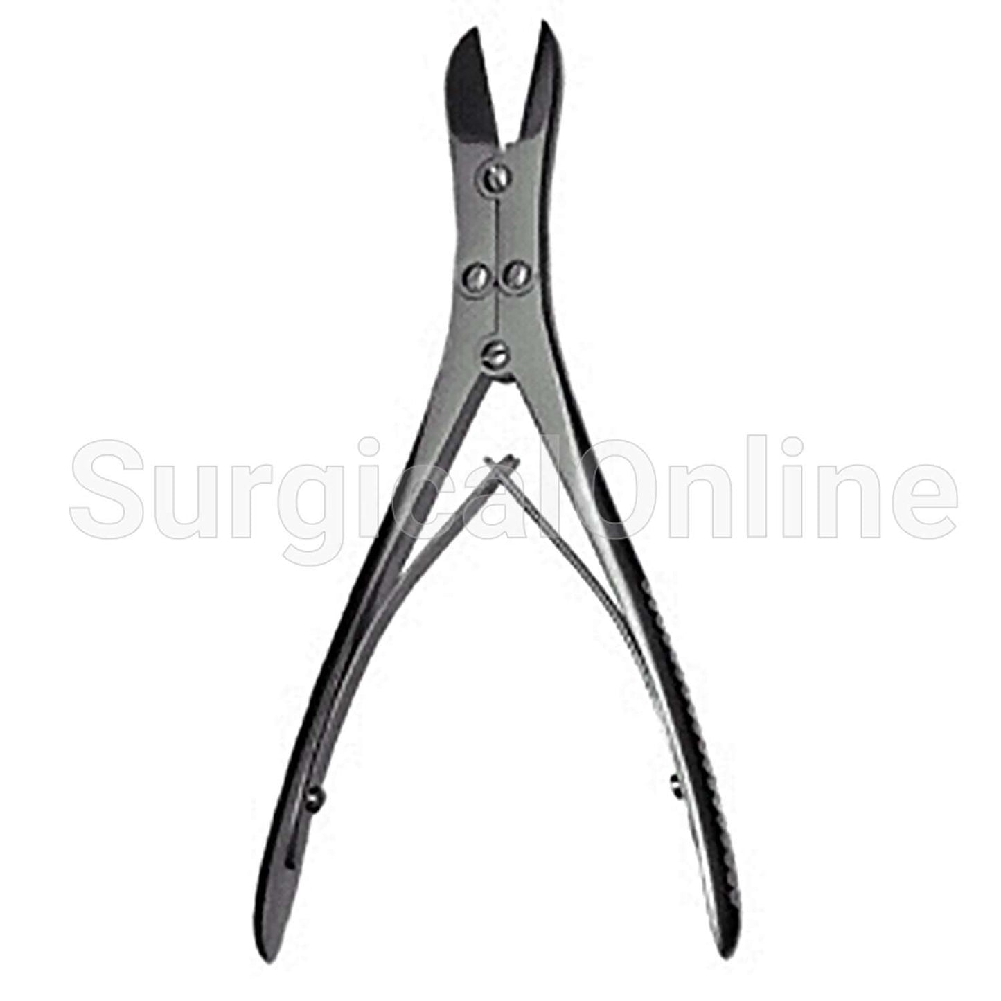 Ruskin Liston Bone Cutting Forceps, Double Action Angled 6.00"
