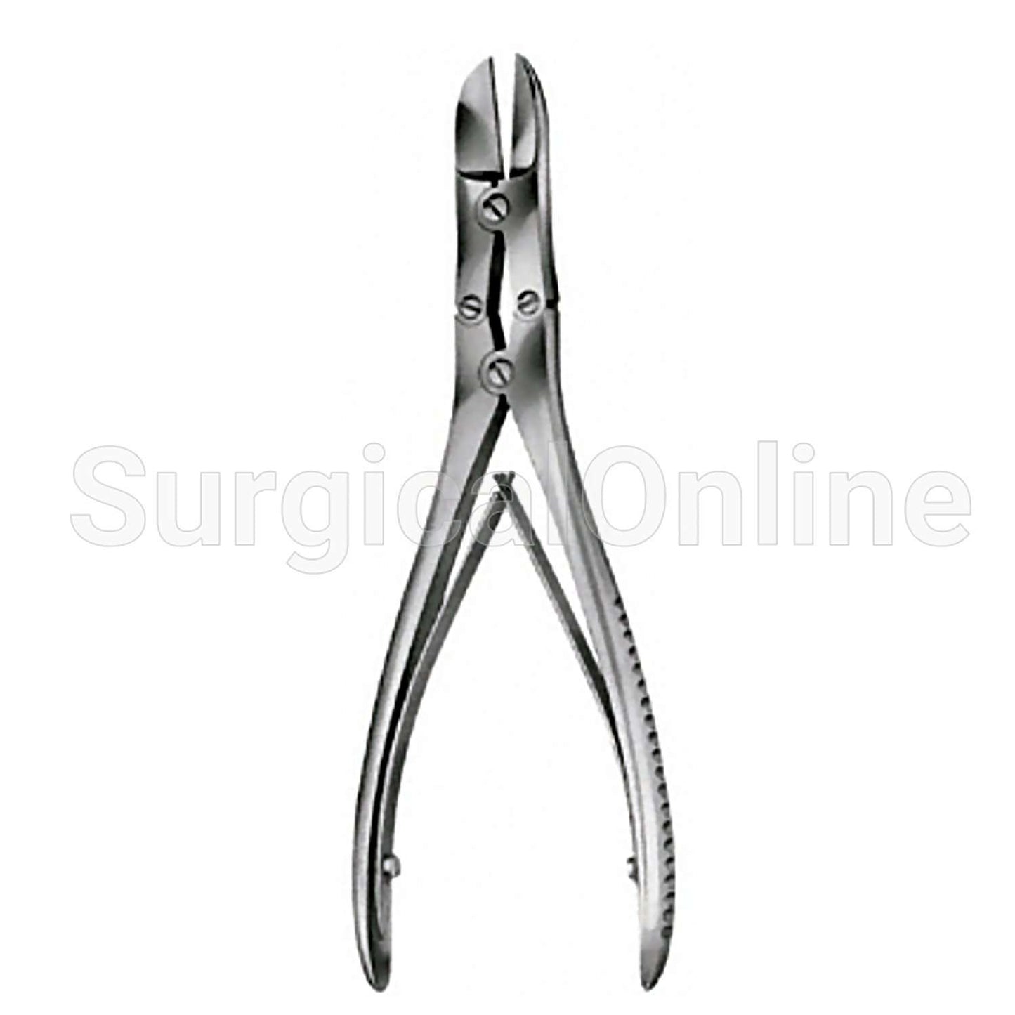 Ruskin Bone Splitting Forceps, Delicate, Straight 7.25"