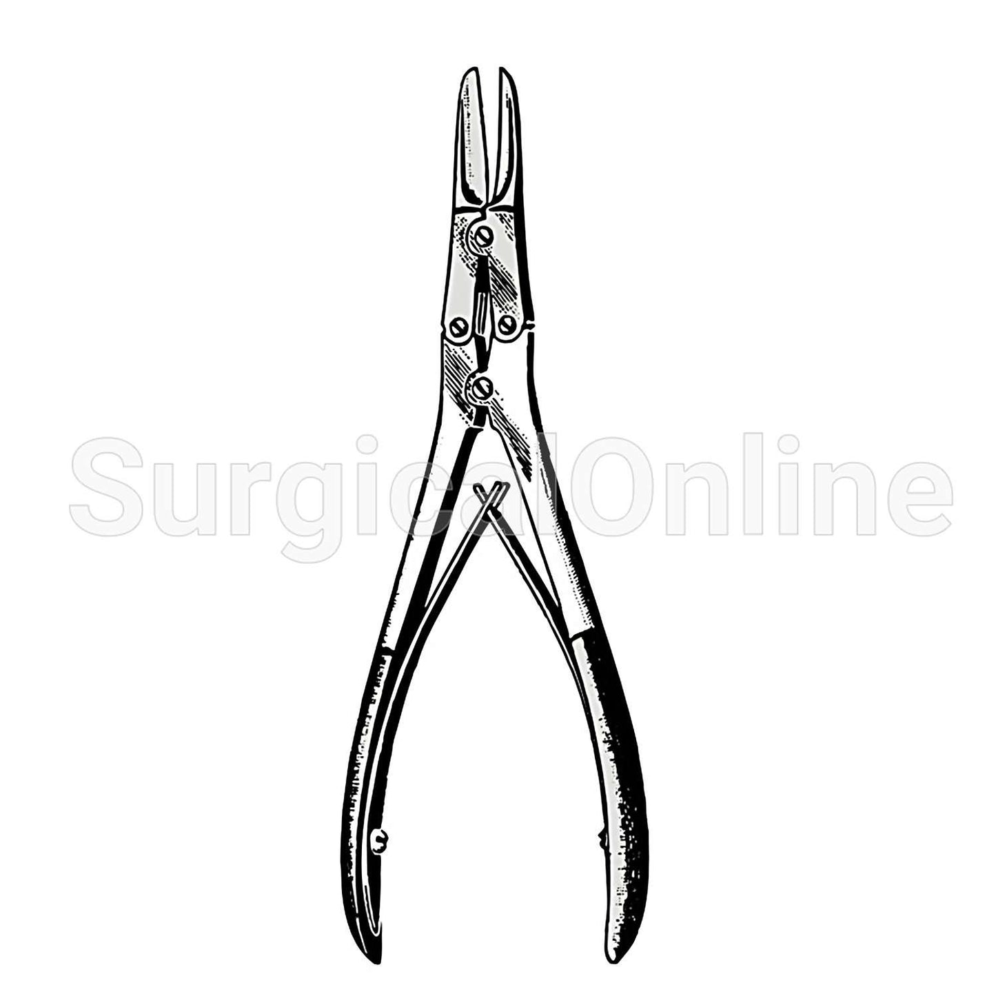 Rowland Bone Cutting Forceps Narrow Jaws 7.00"