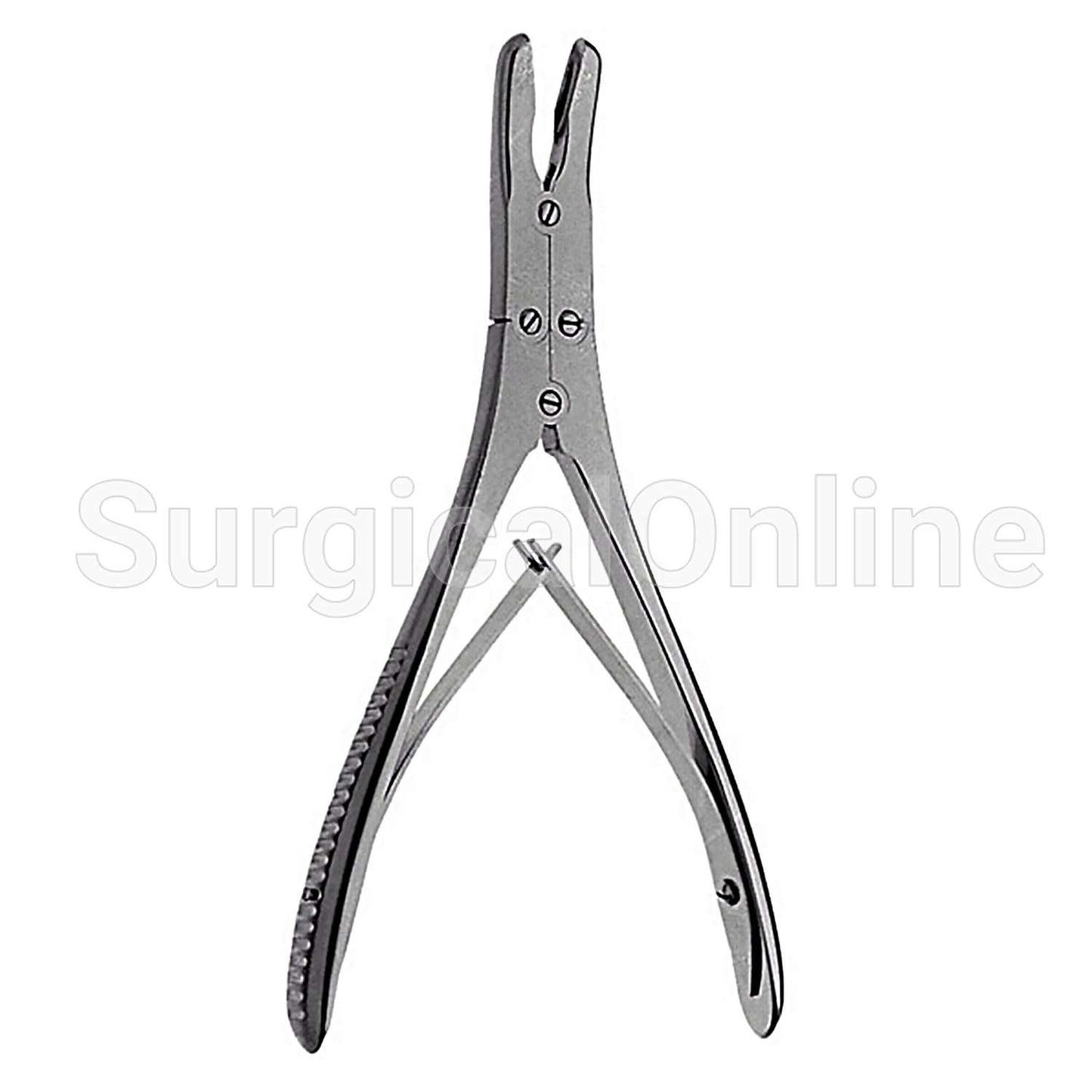 Ruskin Rongeur Curved 2mm Bite 6.00"