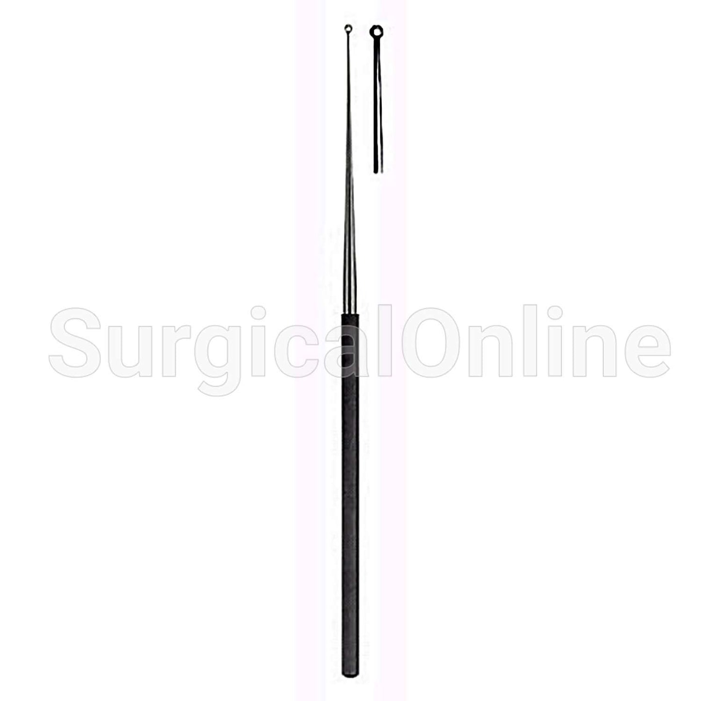 Excavator Curette, Single End With Hole 1.0mm 5.50"