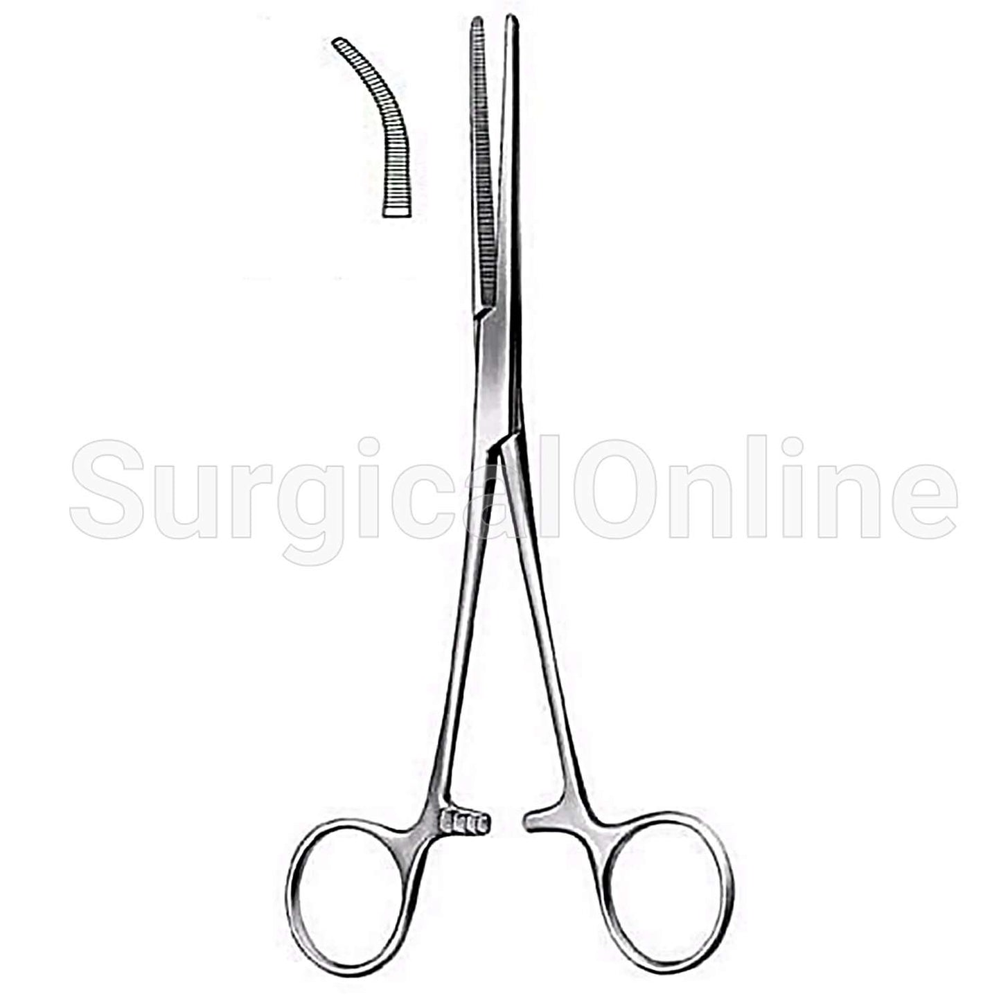 Rochester Pean Forceps Curved 12.00"