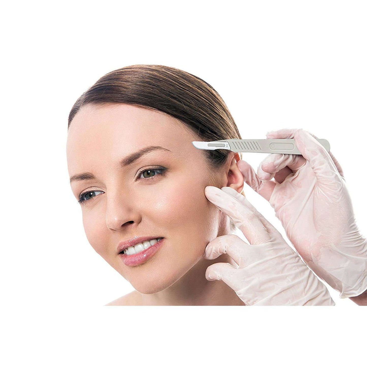 Dermaplaning Cleaning Kit Disposable Scalpel Blades #22, 10 and 11 with Handle