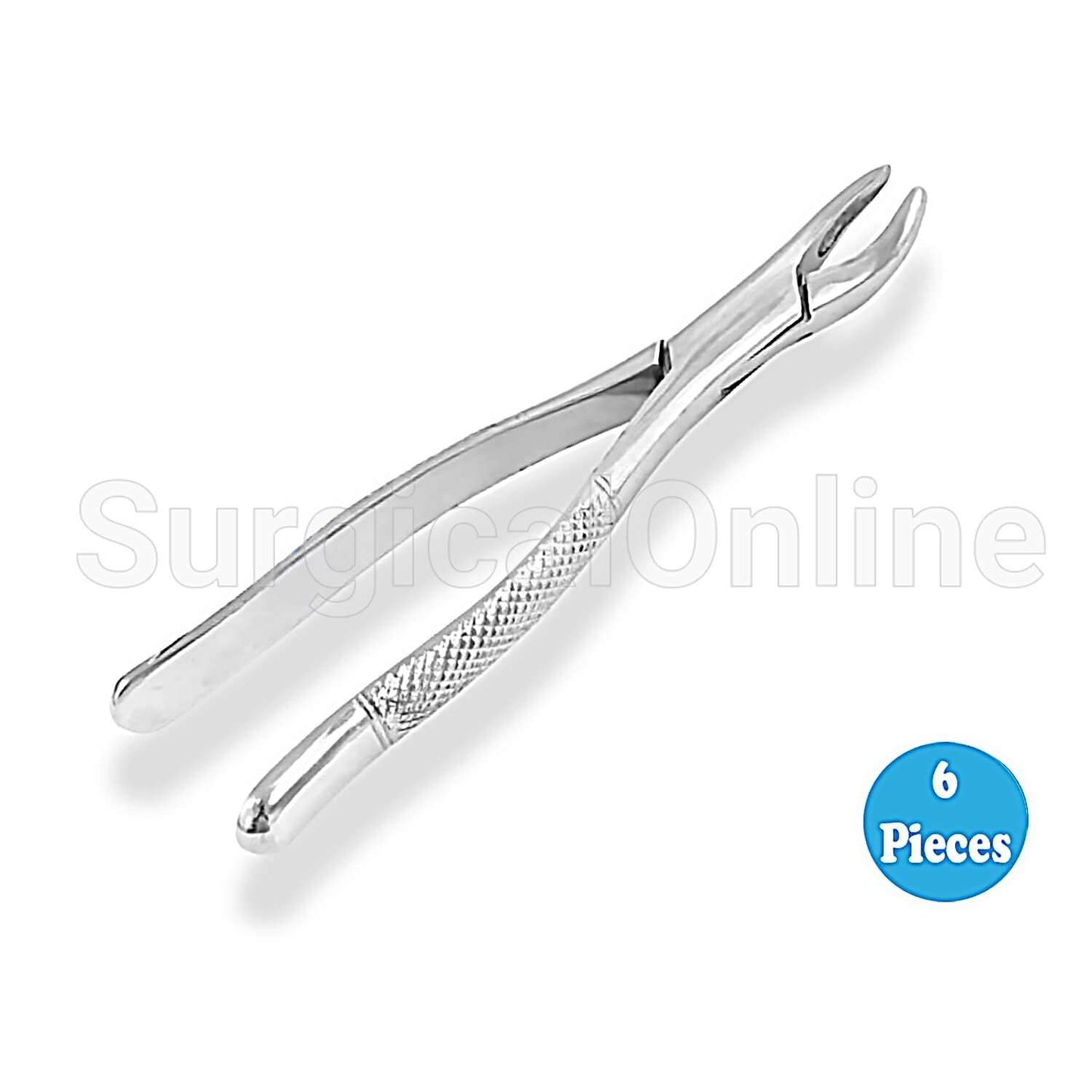 6 Tooth Extracting Forceps #2 American Pattern Surgical Dental