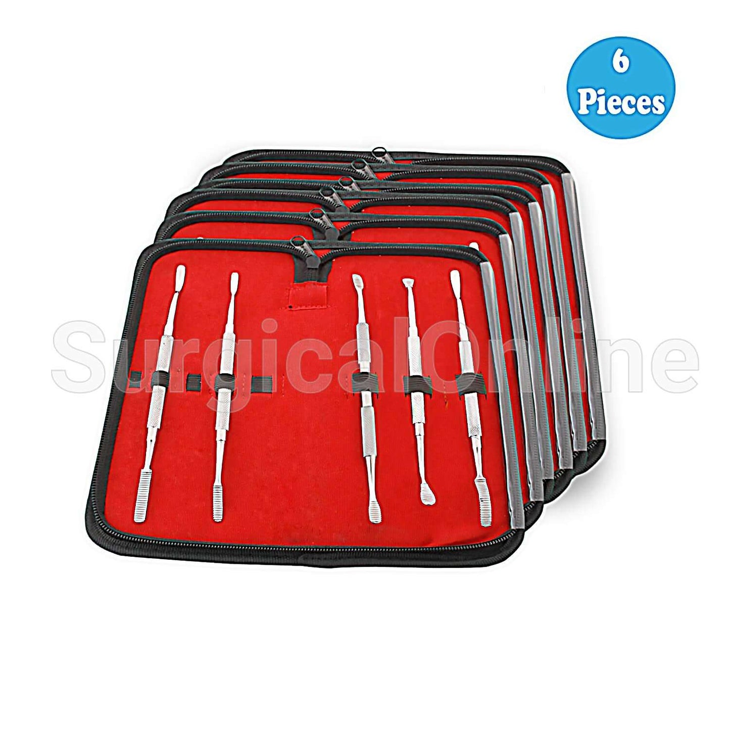 6 Bone File Kits Dental Surgical Orthopedic Veterinary Surgery 5 Pcs