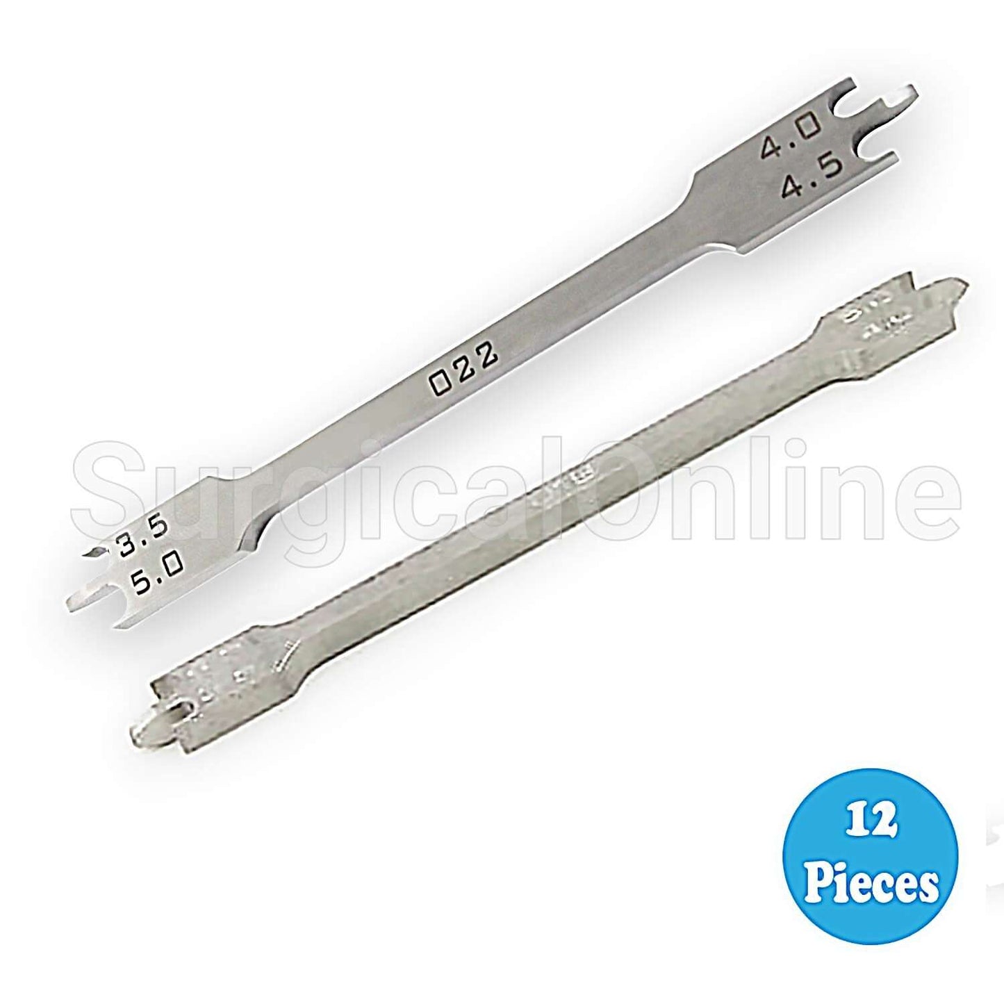 12 New Bracket Height Gauge 3.5mm-5mm022 Dental Orthodontic