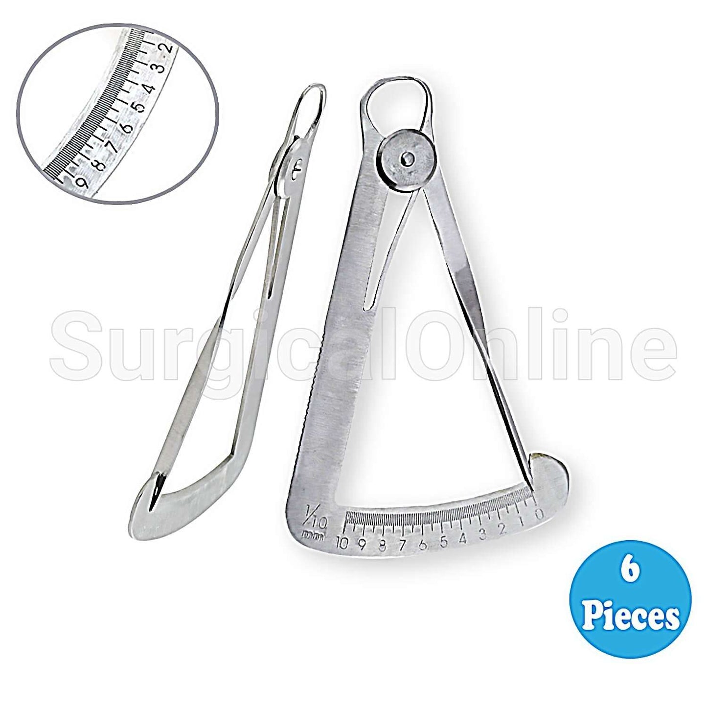 6 Crown Gauge Iwanson Spring Caliper Improved Model