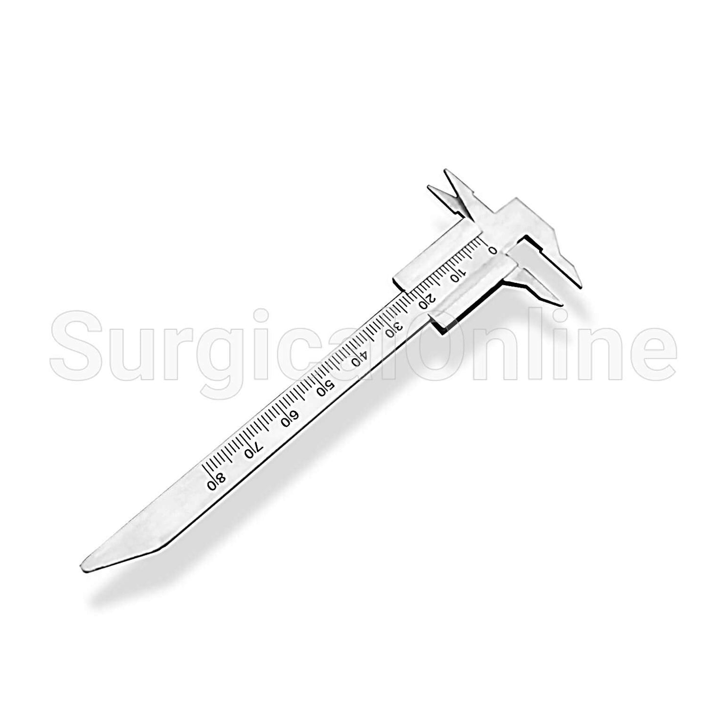 Dental Vernier Double Ended 0-80mm Measuring Dental Lab