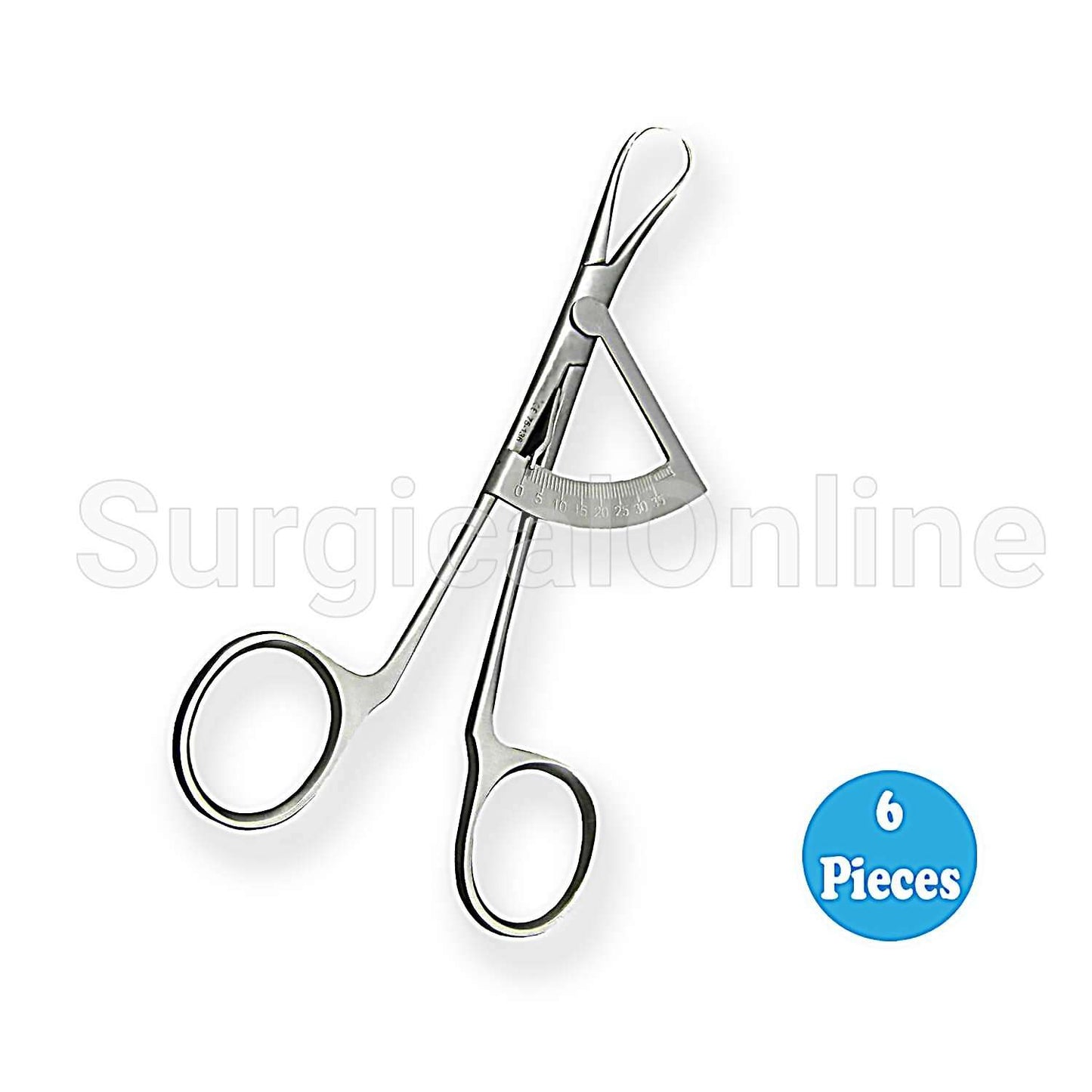 6 Pcs Bone Ridge Mapping Caliper Ring Style Dental Implant