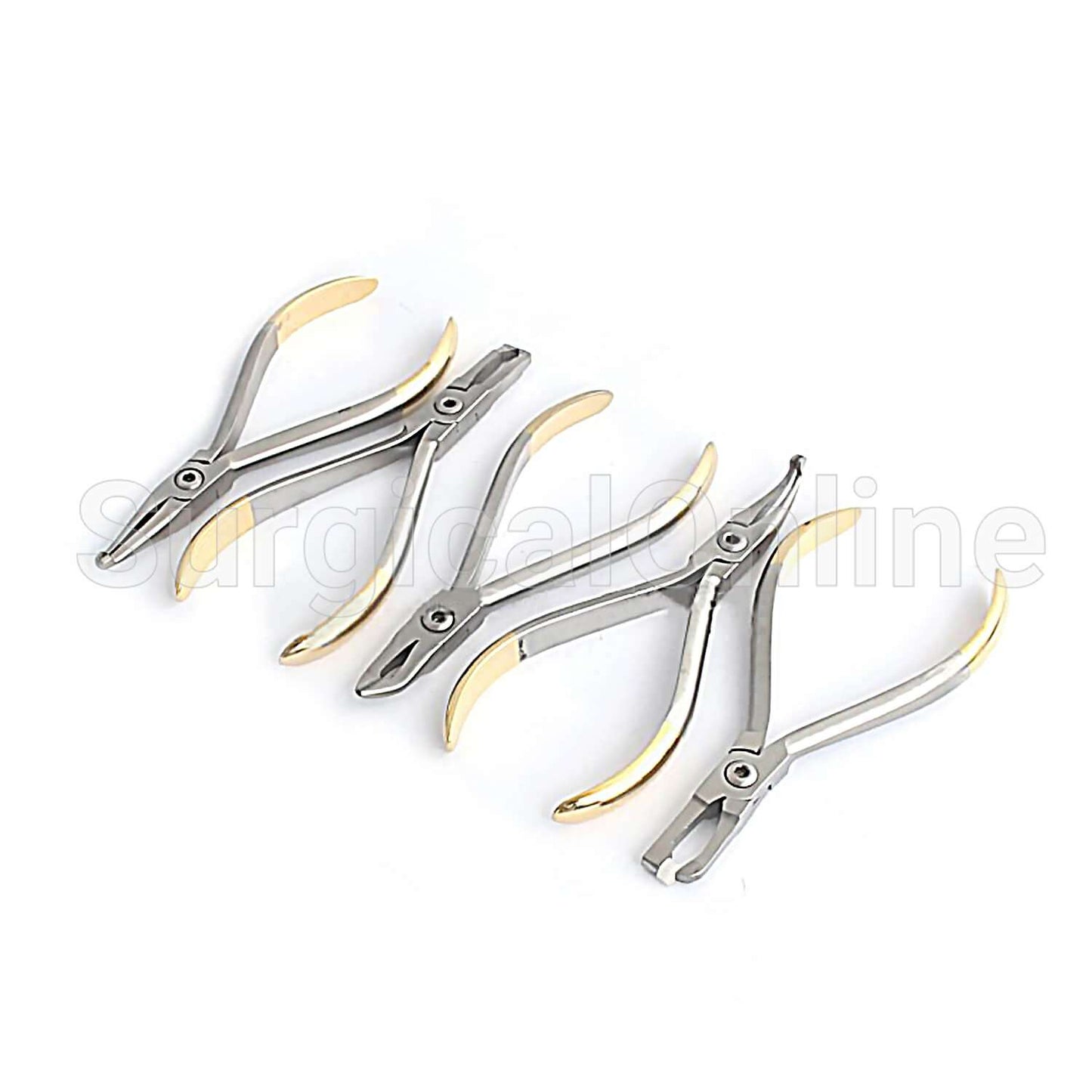 5 Pcs TC Pliers Set Orthodontic