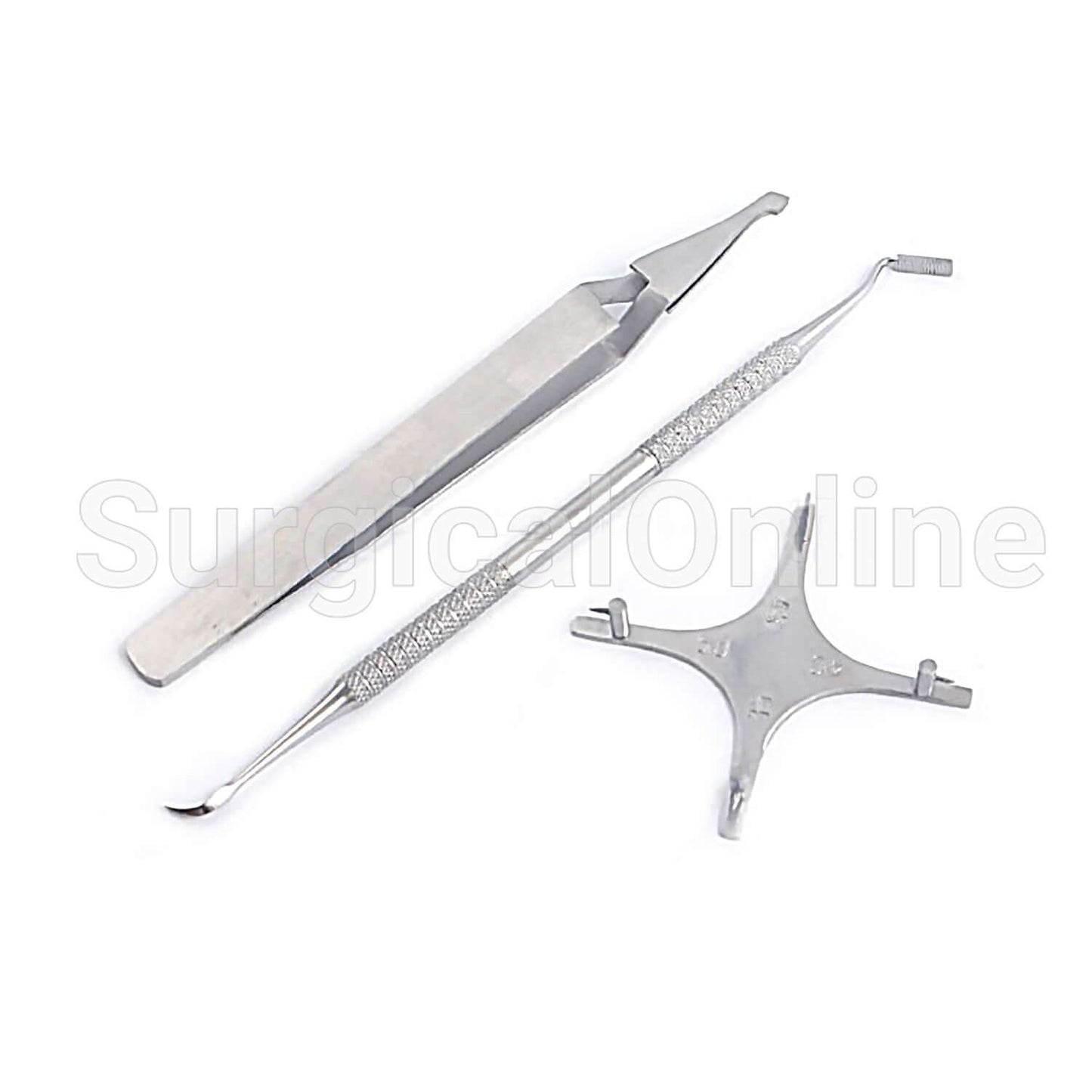 Bracket Holding Positioning Tweezers Band Pusher Scaler Orthodontic