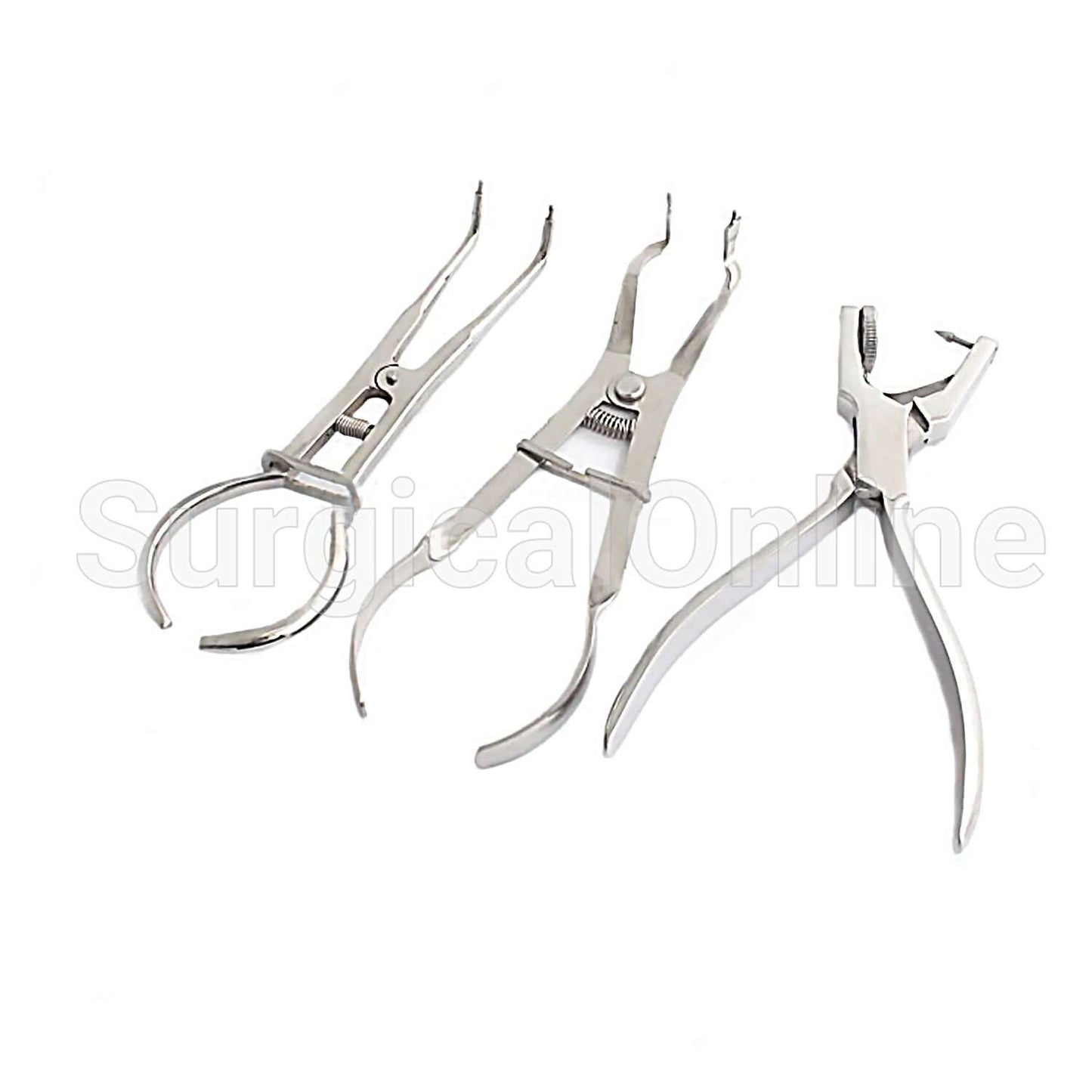 Dental Stoke & Iv Clamp Punch Pliers forcep Orthodontic