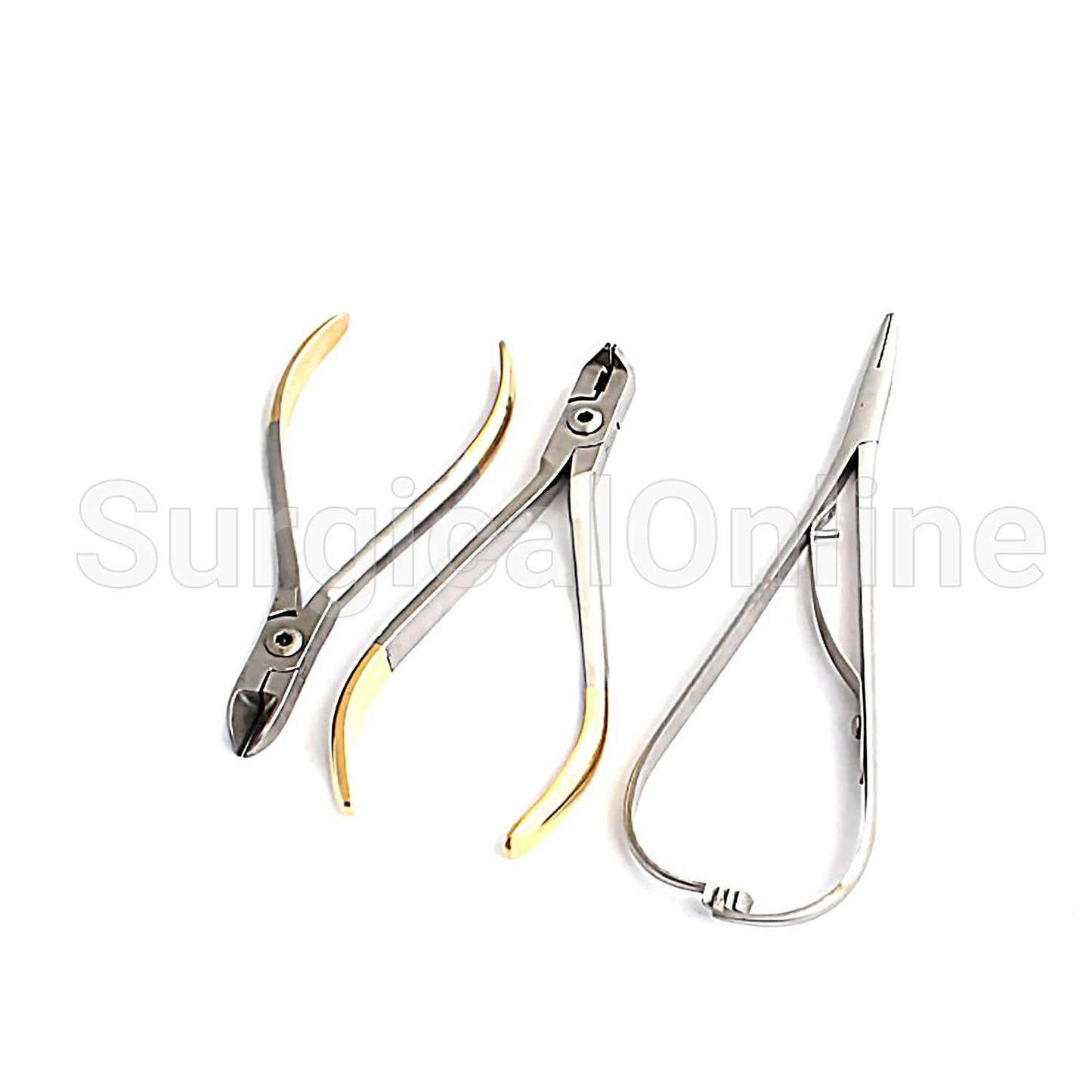 Orthodontic Pliers Hard Wire Cutter Distal End Cutter Mathieu Needle Holders
