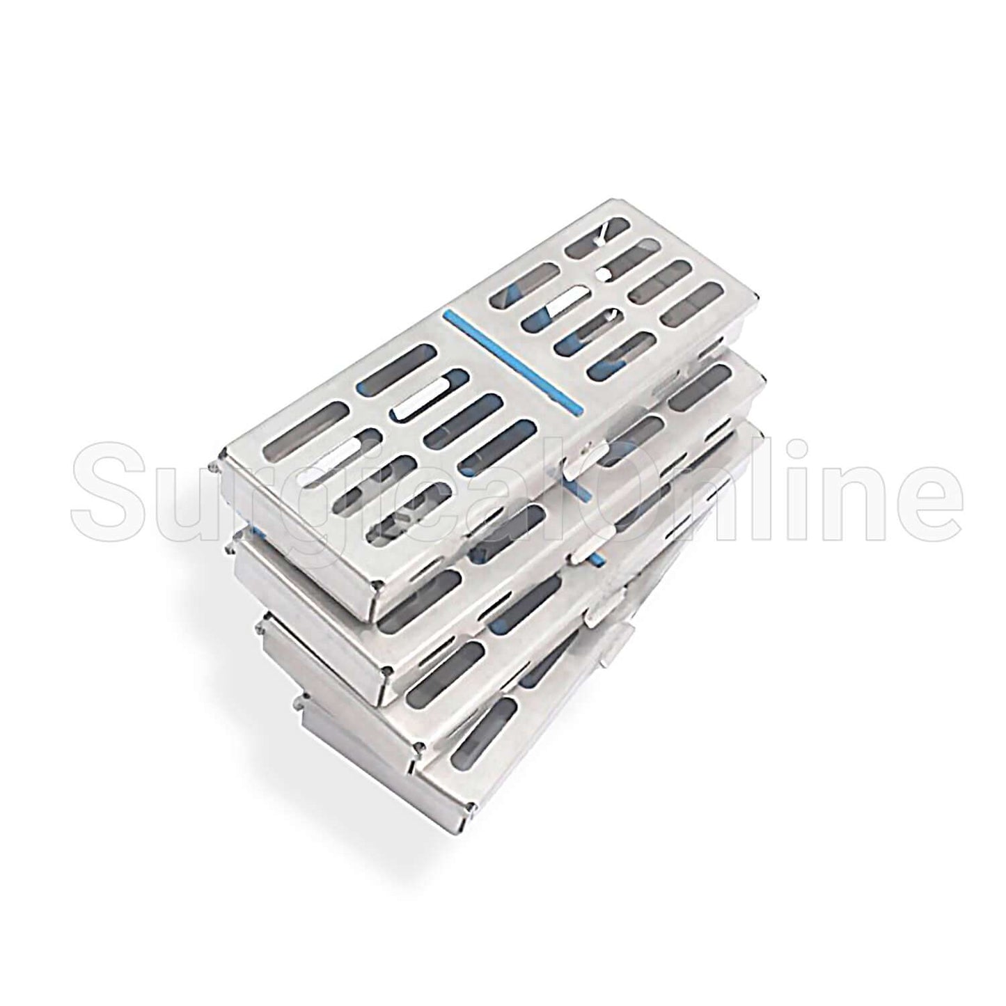 3-Trays Sterilization Tray Sterile Dental Cassettes Small Parts