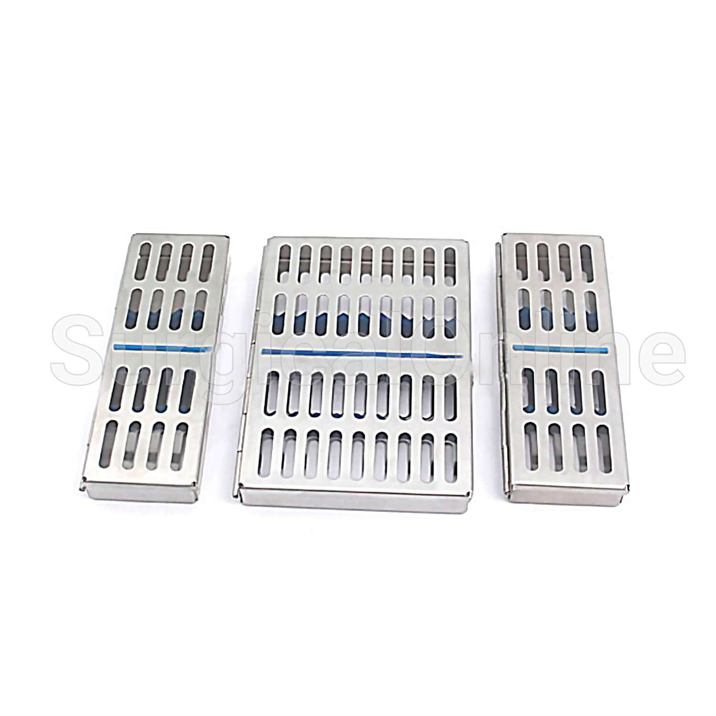 6 Pcs Dental Sterilization Cassette Tray Box for 10 7 & -5