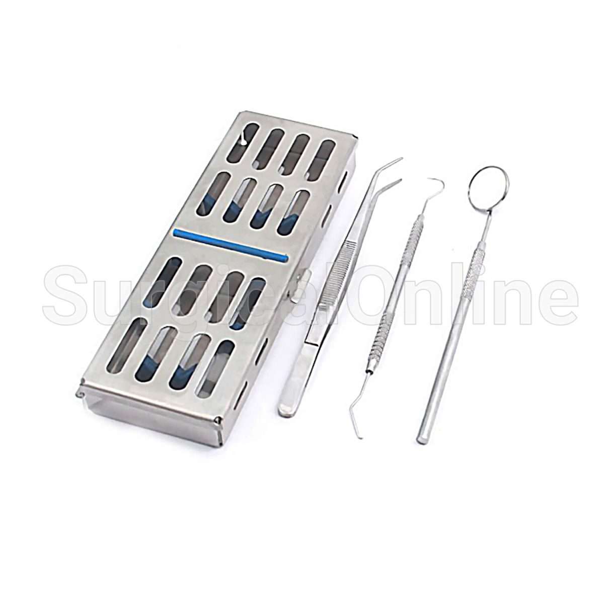 Dental Sterilization Cassette Rack Box Tray for 5