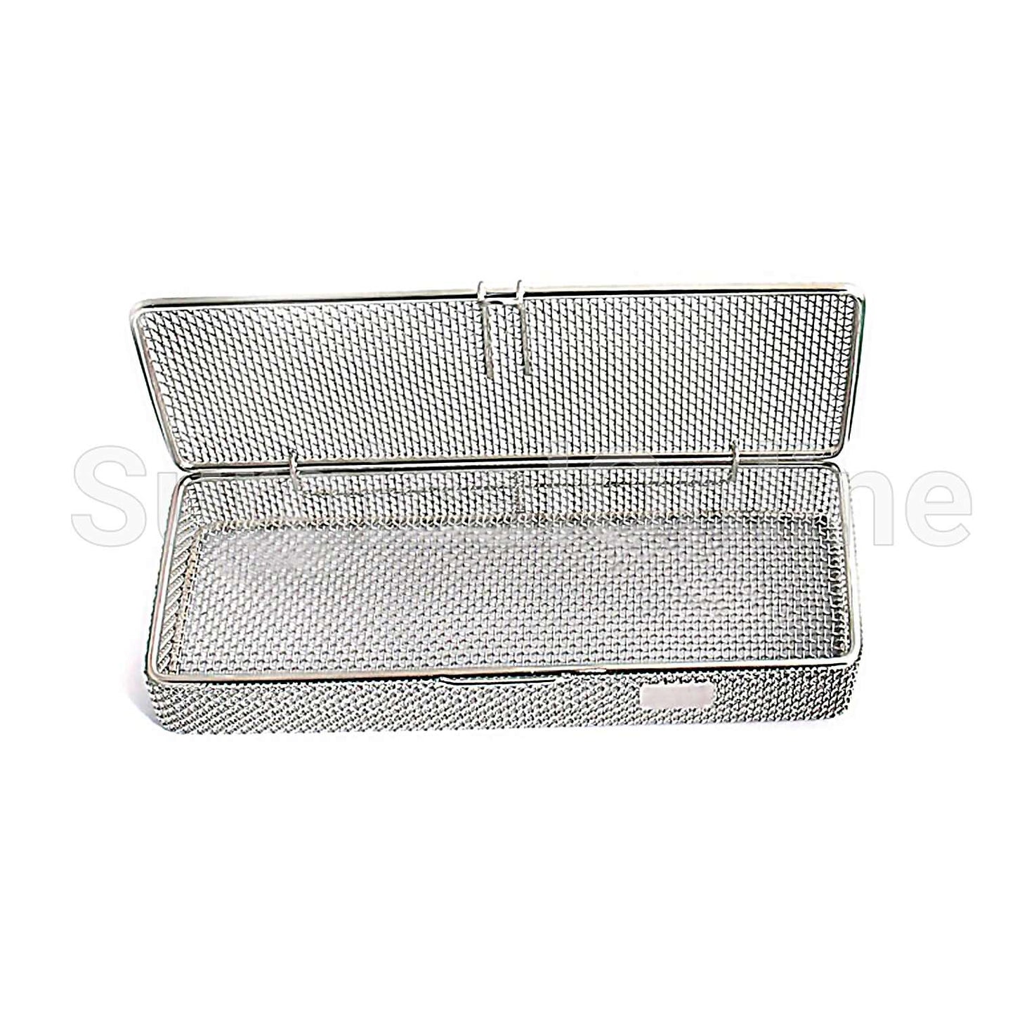 Sterilization Cassette Tray 9" X3" X1" Perforated Mesh Box DN-312
