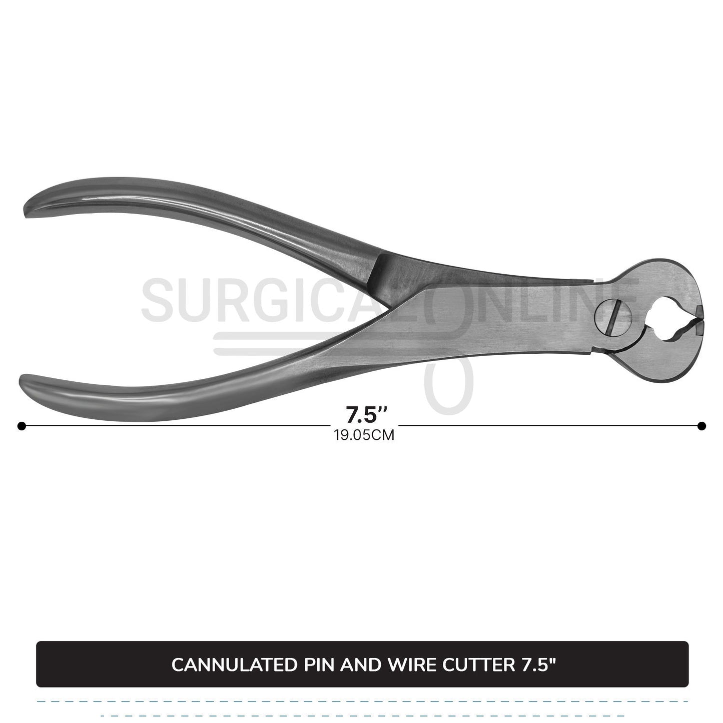 Cannulated Pin and Wire Cutter 7.5''