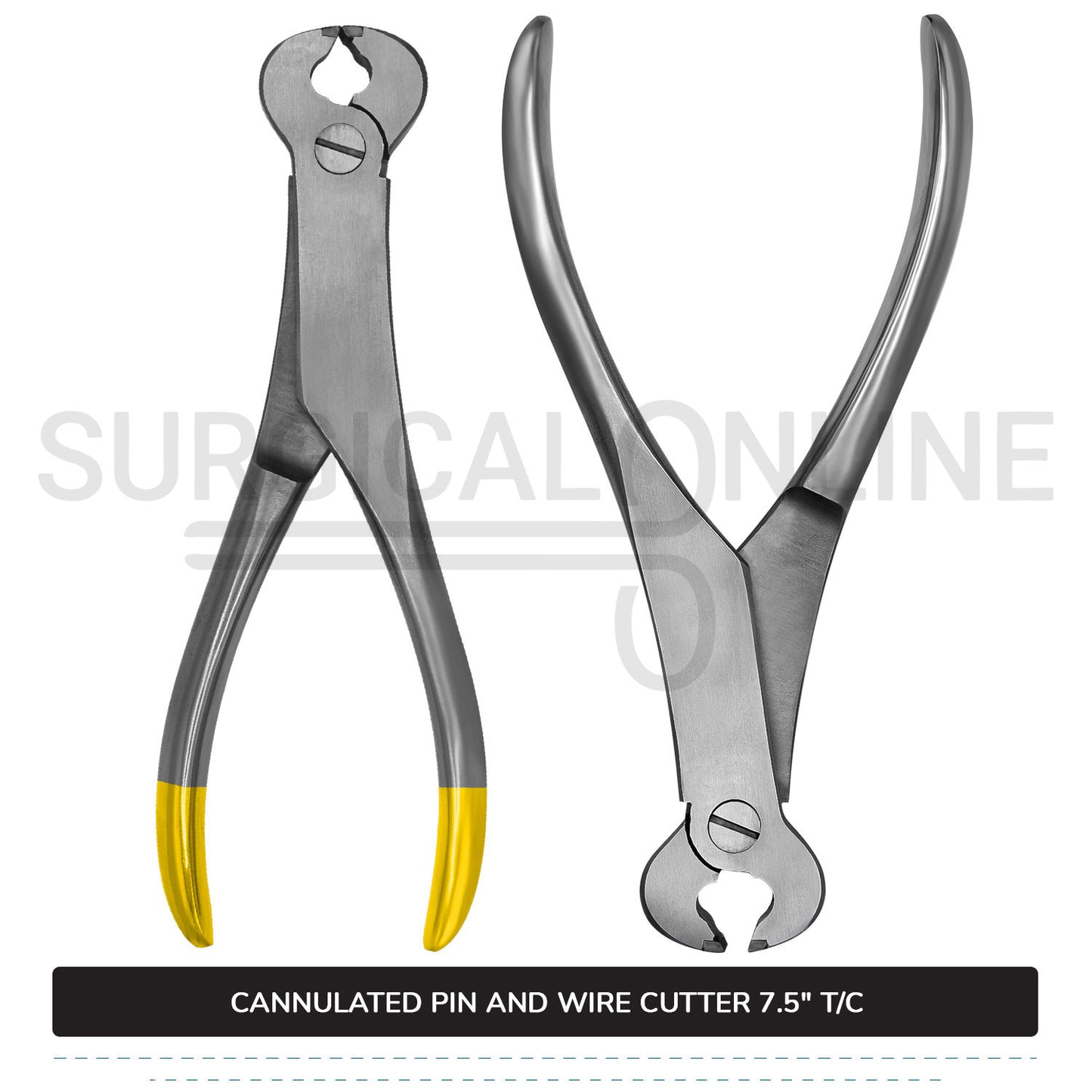 Cannulated Pin and Wire Cutter 7.5'' T/C