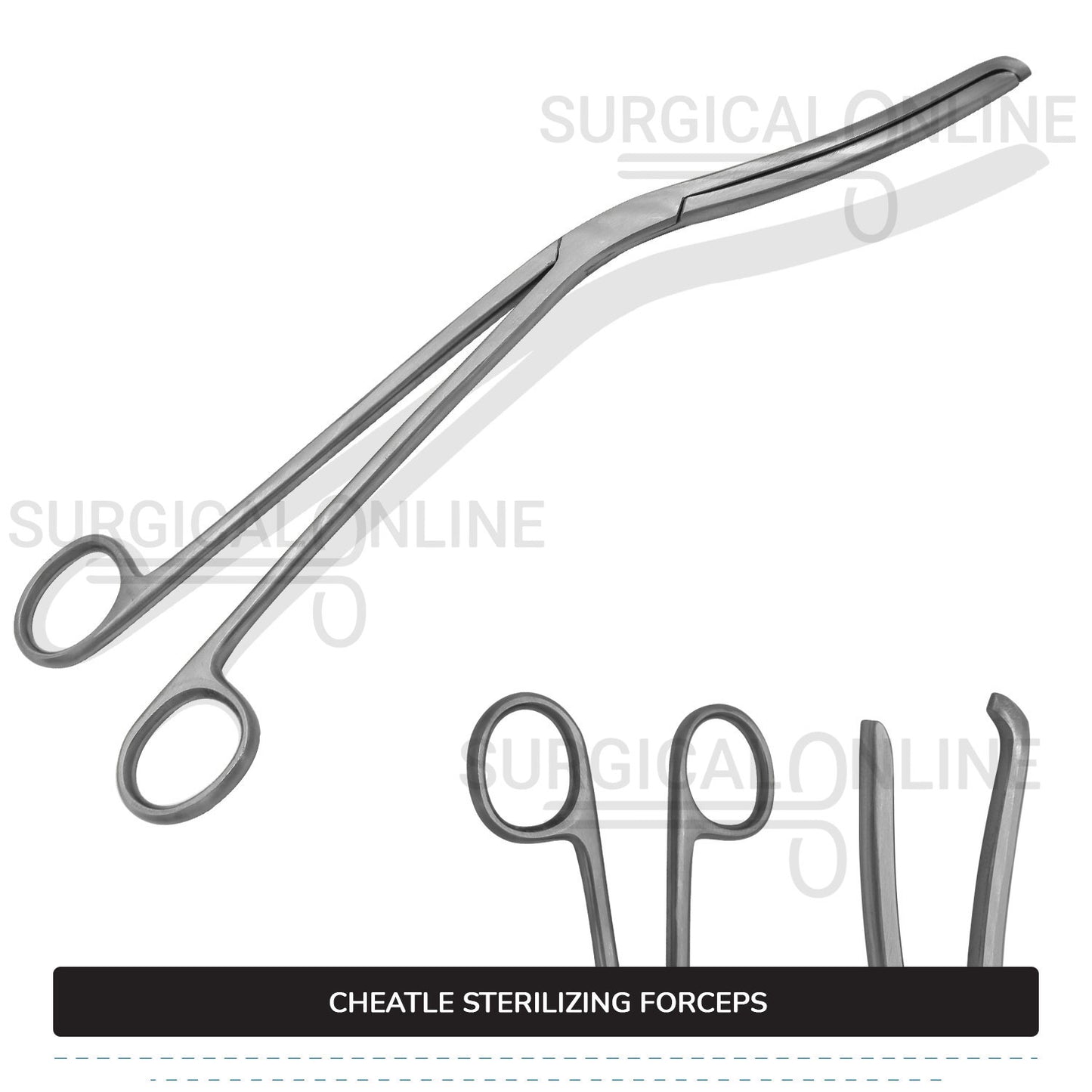Cheatle Sterilizing Forceps 11"