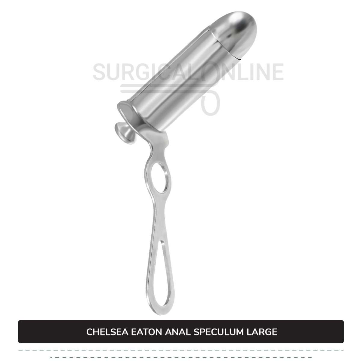 Chelsea Eaton Anal Speculum Large 2 5/8" (6.7 cm) long x 1 1/4" (3.2 cm) O.D Rectal Instruments
