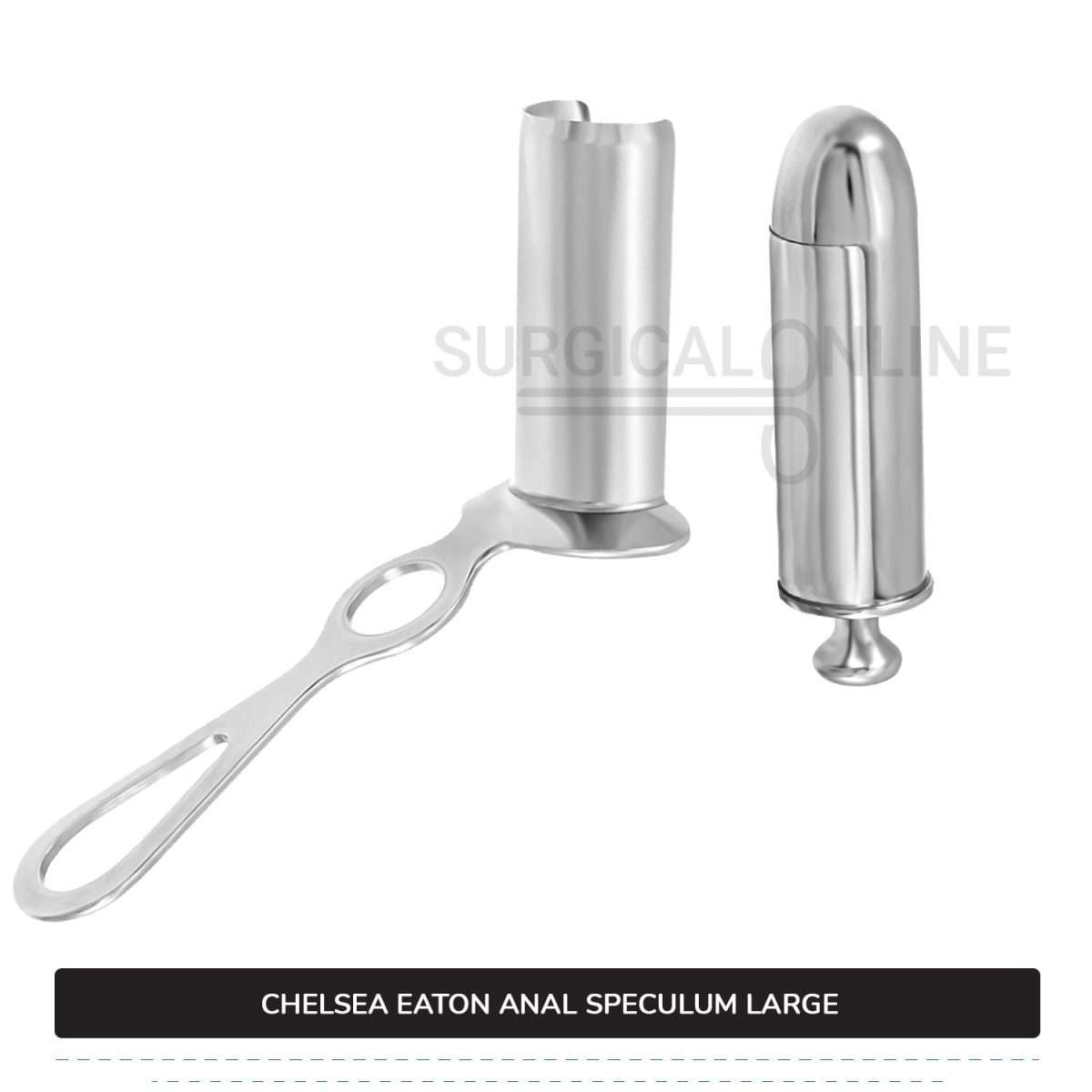 Chelsea Eaton Anal Speculum Large 2 5/8" (6.7 cm) long x 1 1/4" (3.2 cm) O.D Rectal Instruments