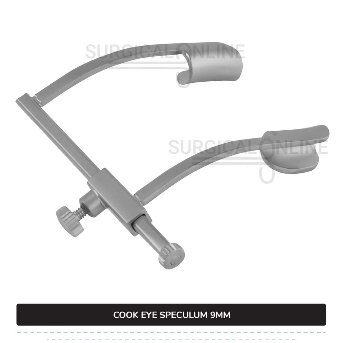 Cook Eye Speculum Infant 1 7/8" (4.7cm) With Solid Blades 9mm x 3mm Spread 25mm Ophthalmic Instruments