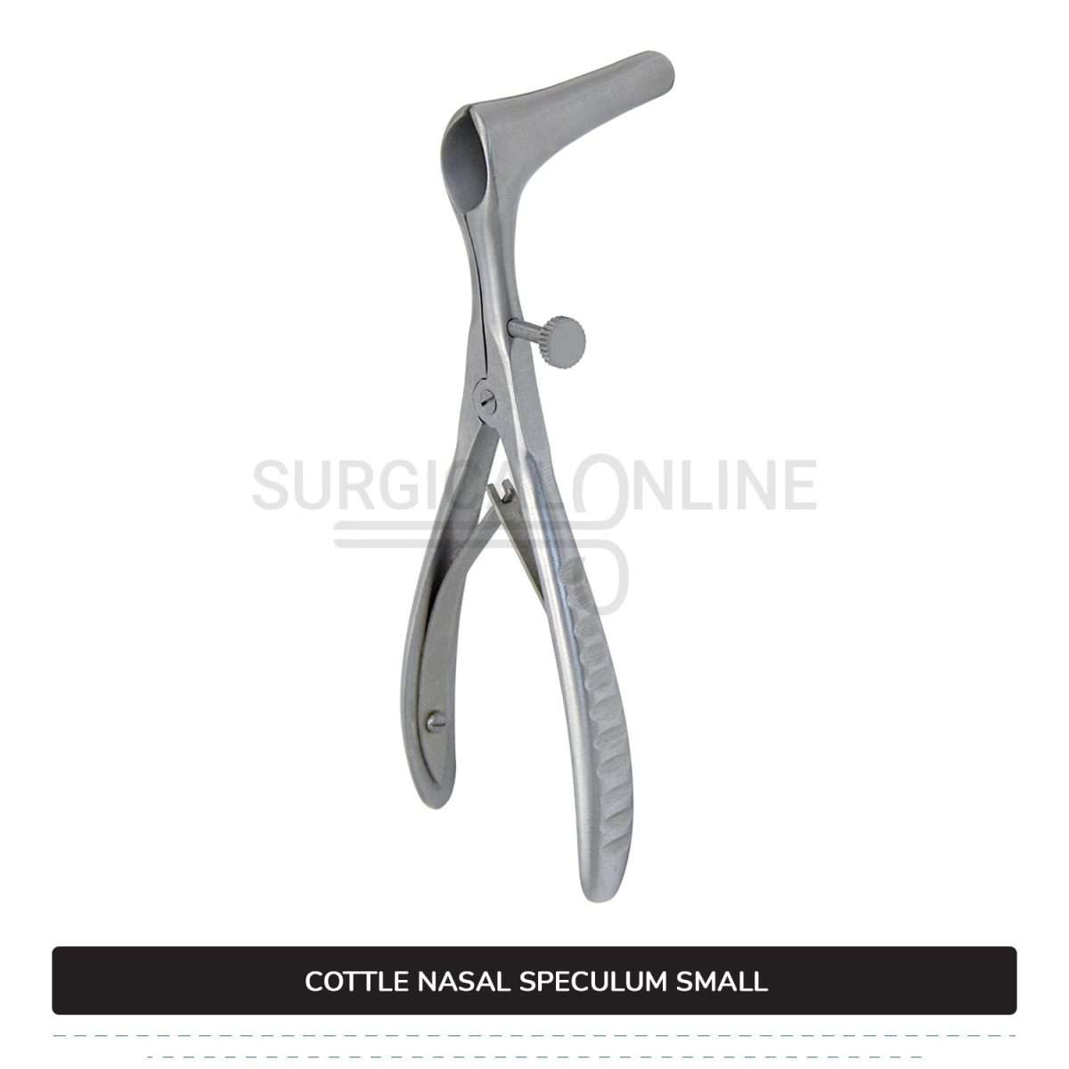 Cottle Septum Speculum Small 6" (15.2 cm), With Set Screw, Narrow 35mm Long Blades
