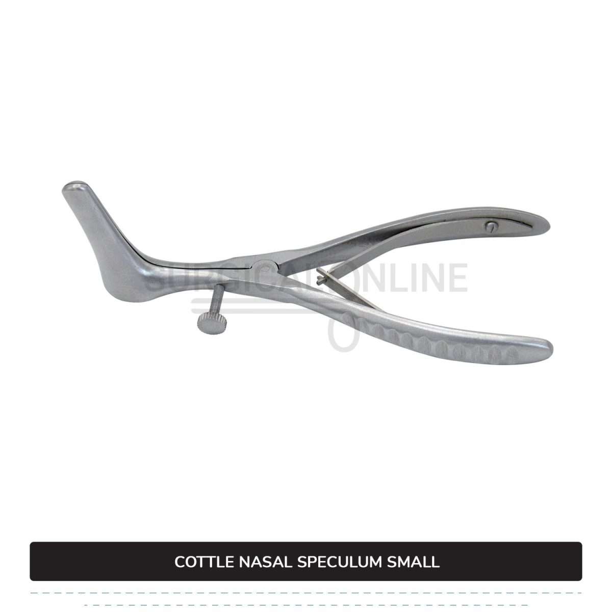 Cottle Septum Speculum Small 6" (15.2 cm), With Set Screw, Narrow 35mm Long Blades