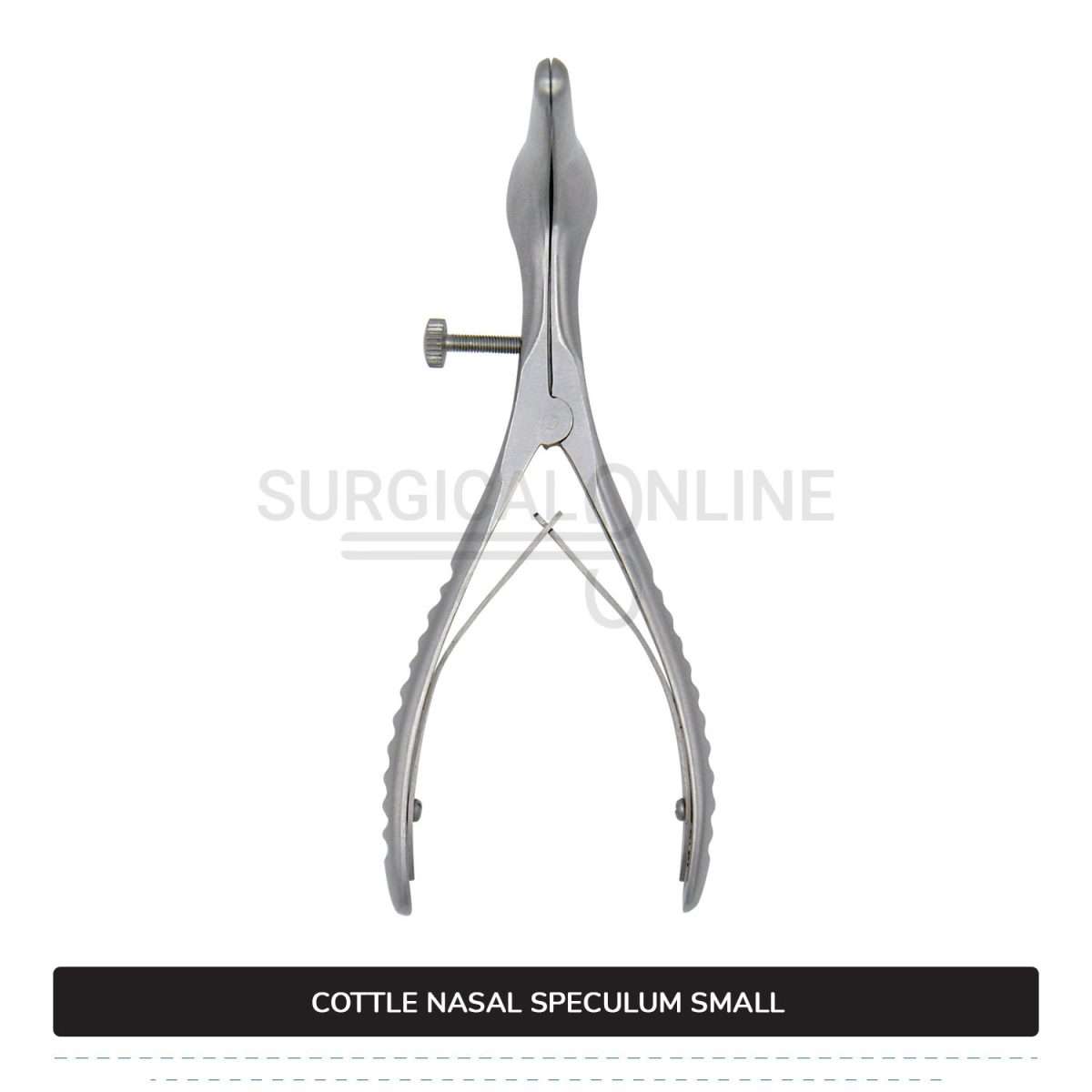 Cottle Septum Speculum Small 6" (15.2 cm), With Set Screw, Narrow 35mm Long Blades