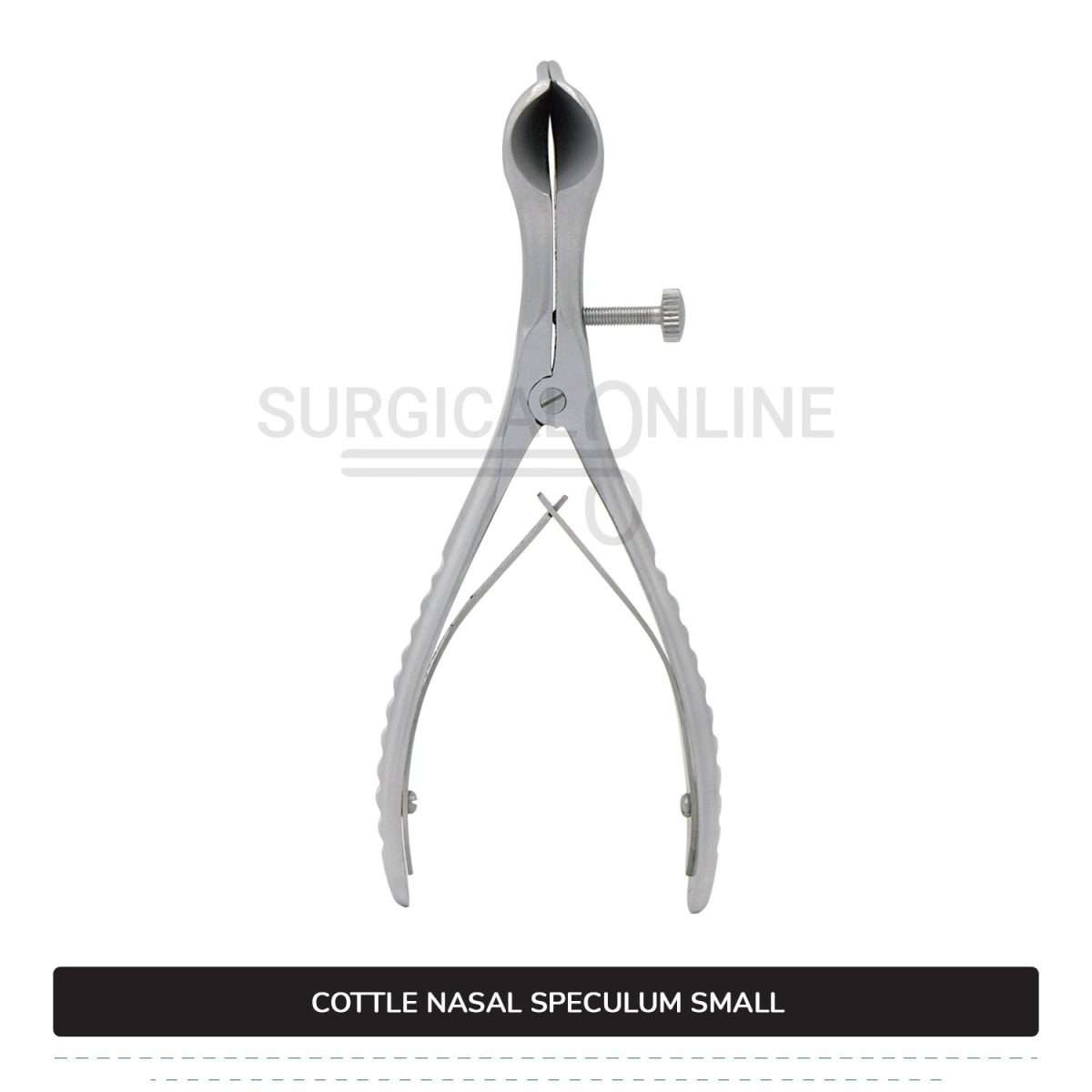 Cottle Septum Speculum Small 6" (15.2 cm), With Set Screw, Narrow 35mm Long Blades