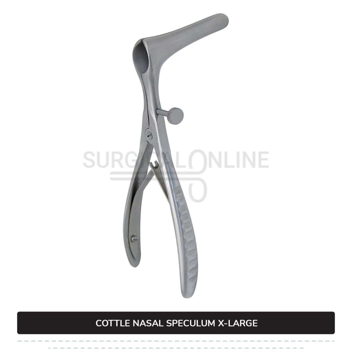 Cottle Septum Speculum X-Large 6″ (15.2 cm), With Set Screw, Narrow 90mm Long Blades