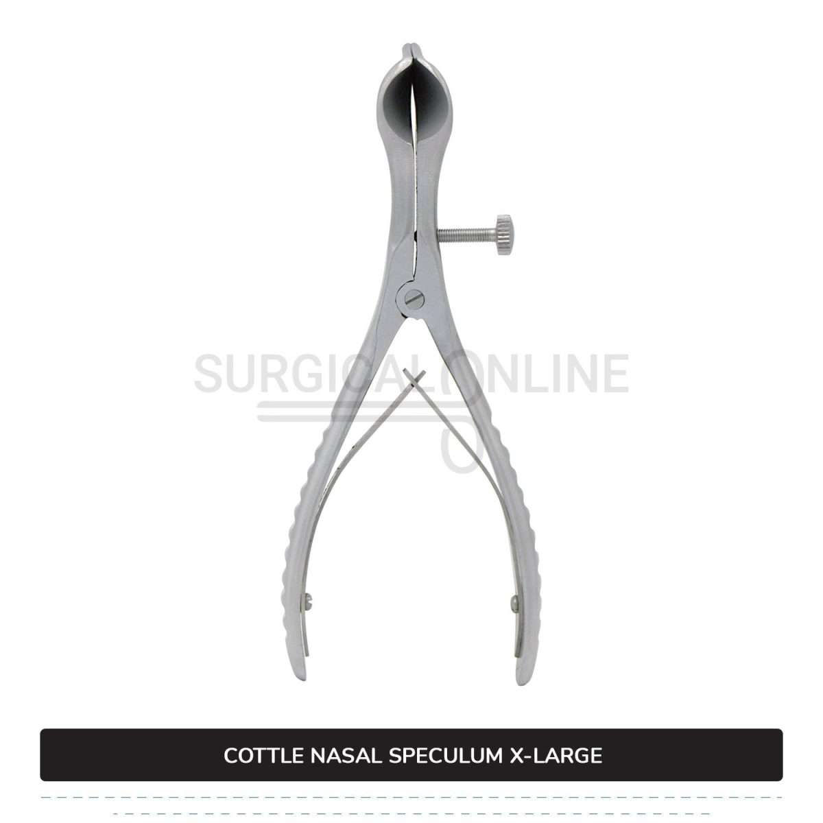 Cottle Septum Speculum X-Large 6″ (15.2 cm), With Set Screw, Narrow 90mm Long Blades