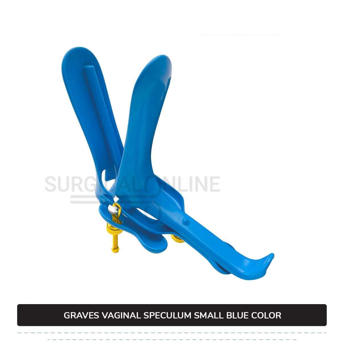 Grave Vaginal Speculum Small LLETZ LEEP Blue Teflon Cover