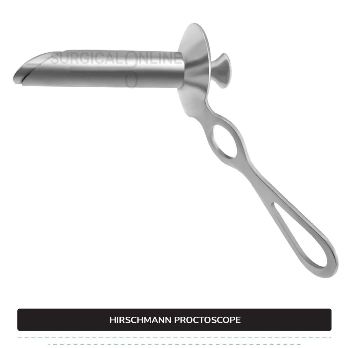 Hirschman Proctoscope, 5" (12.7 cm) Long X 9/10" (2.4 cm), Outer Diameter