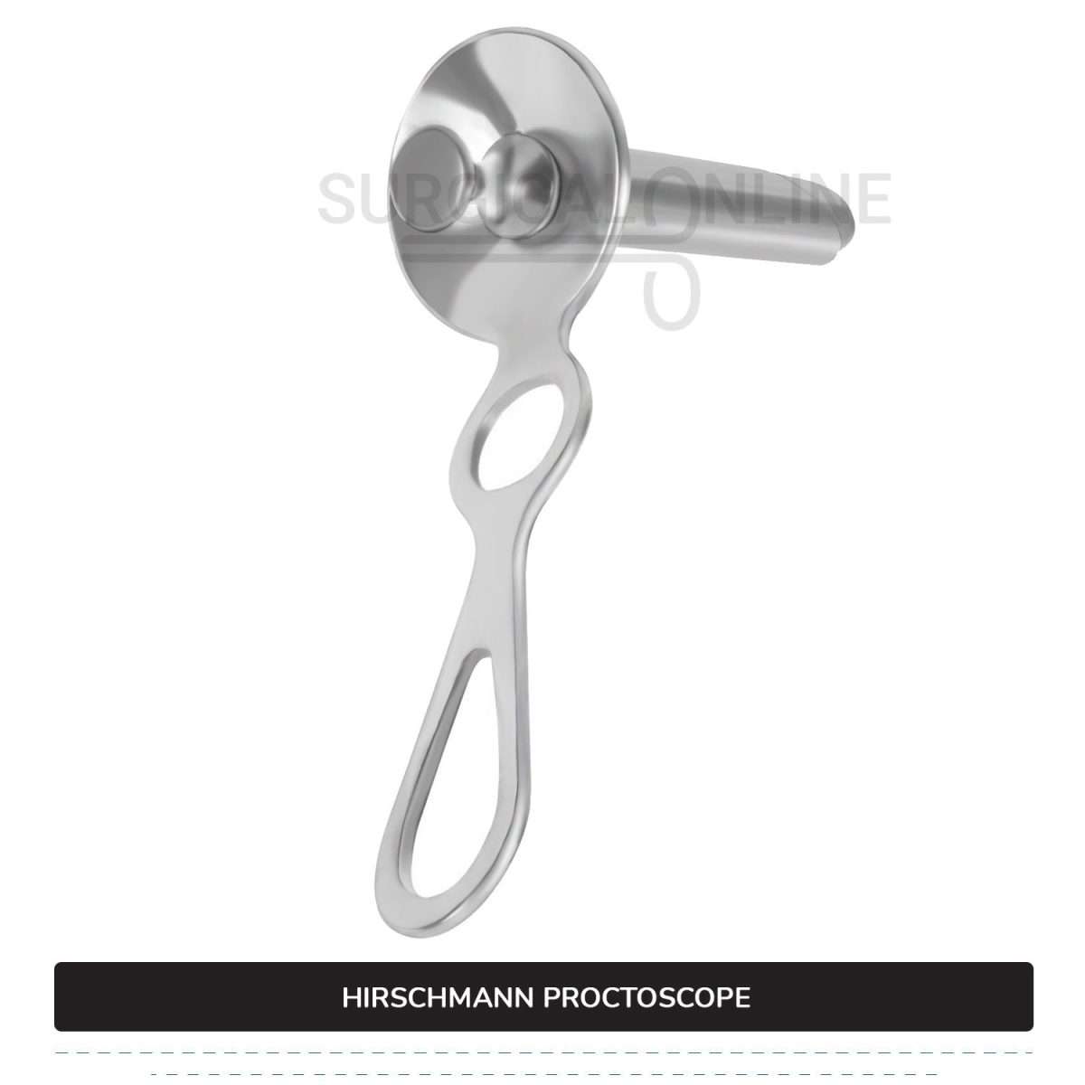 Hirschman Proctoscope, 5" (12.7 cm) Long X 9/10" (2.4 cm), Outer Diameter