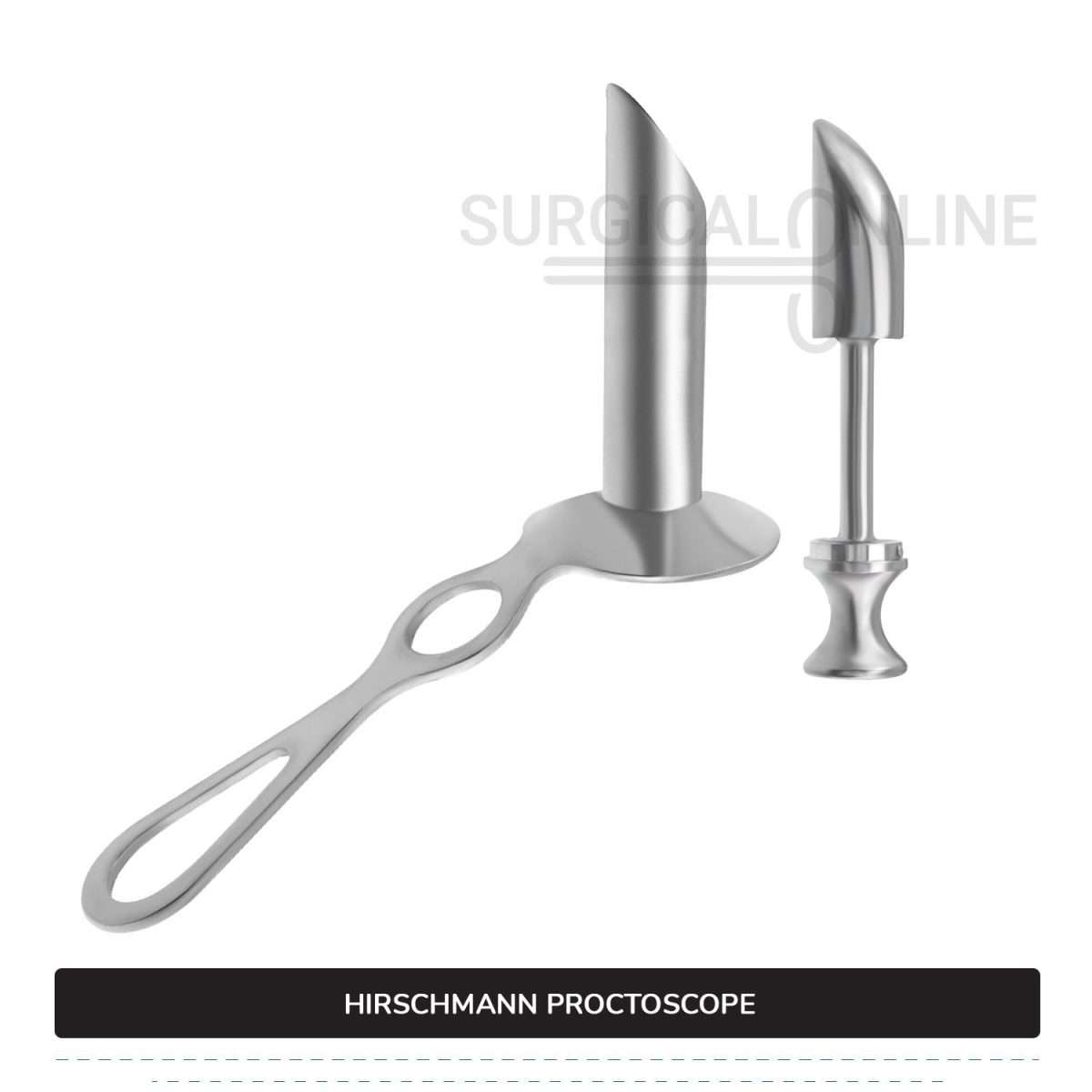 Hirschman Proctoscope, 5" (12.7 cm) Long X 9/10" (2.4 cm), Outer Diameter