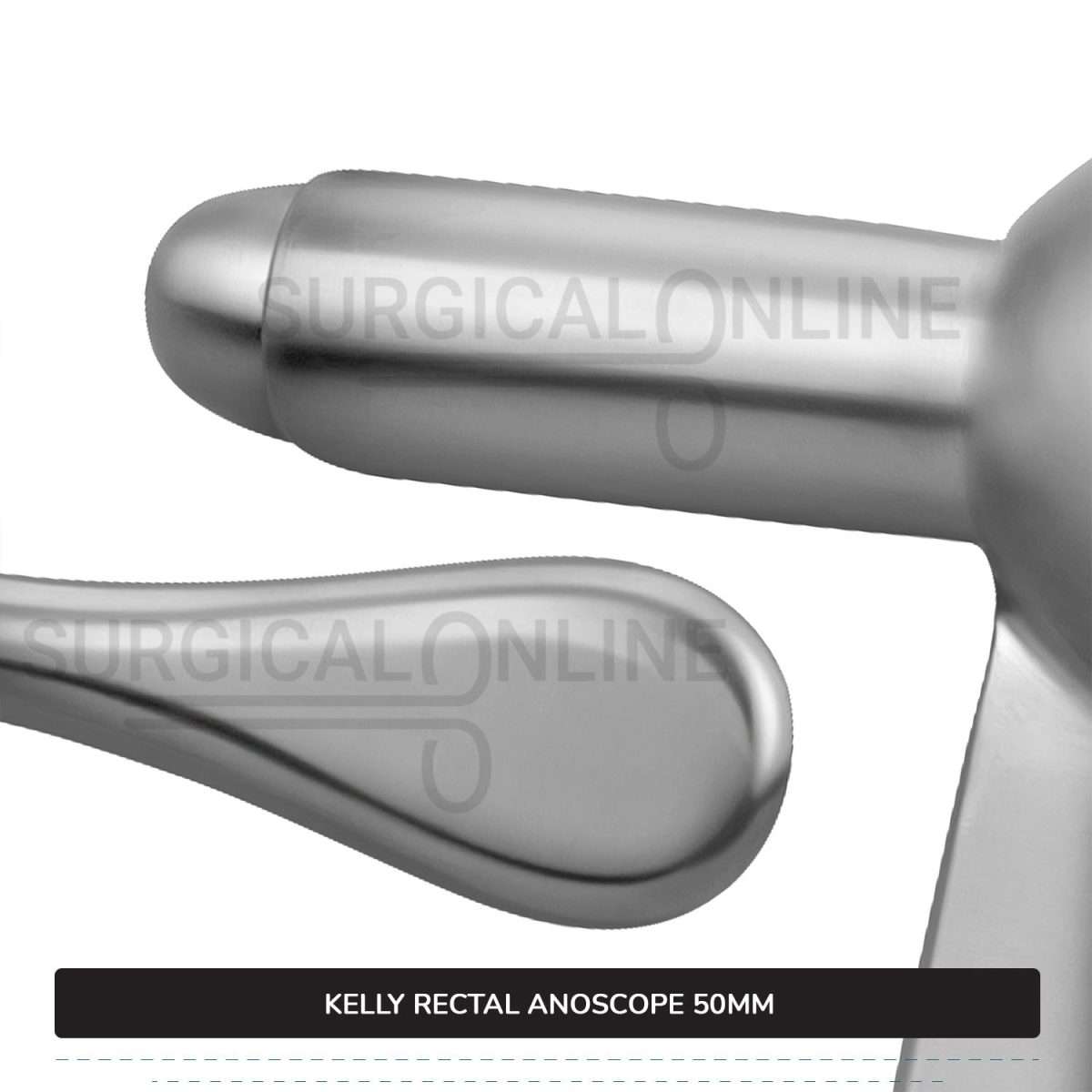Kelly Rectal Anoscope, 2" (5.0 cm) Long X 7/8" (2.2 cm), Outer Diameter With Obturator Anal Speculum