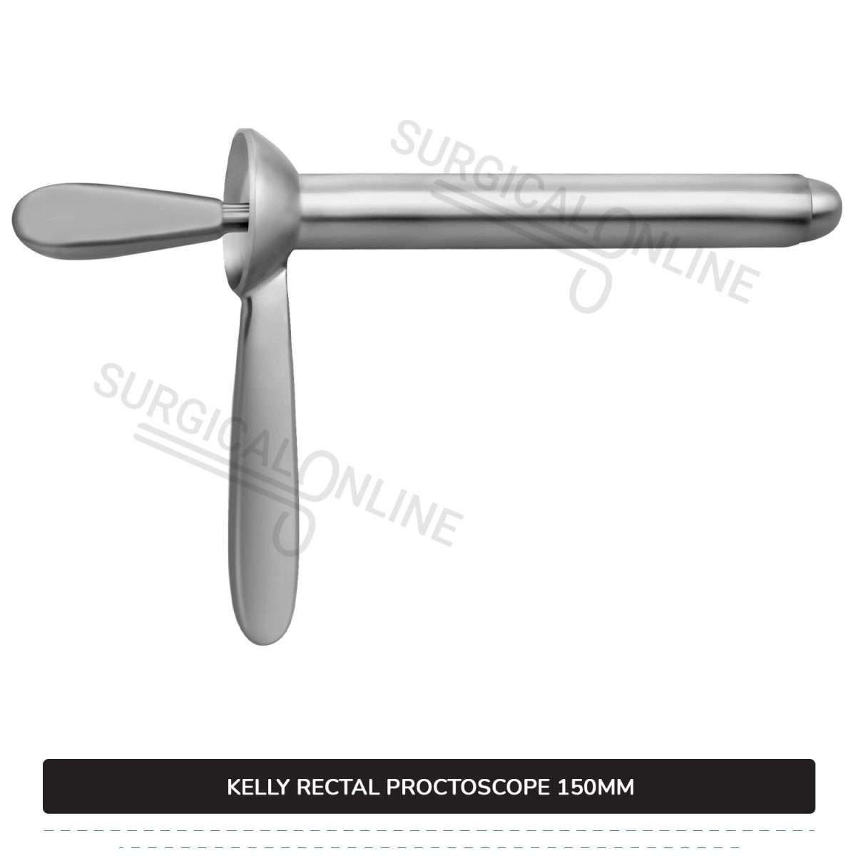 Kelly Rectal Proctoscope, 5.5" (14.0 cm) Long X 7/8" (2.2 cm), Outer Diameter With Obturator Anal Speculum