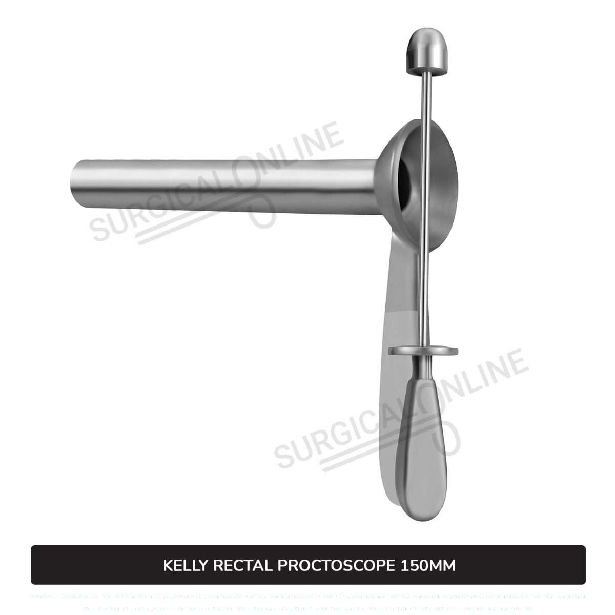 Kelly Rectal Proctoscope, 5.5" (14.0 cm) Long X 7/8" (2.2 cm), Outer Diameter With Obturator Anal Speculum
