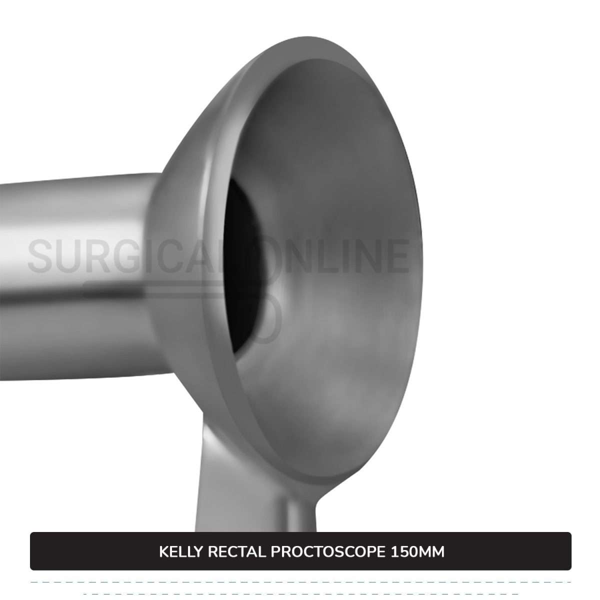 Kelly Rectal Proctoscope, 5.5" (14.0 cm) Long X 7/8" (2.2 cm), Outer Diameter With Obturator Anal Speculum