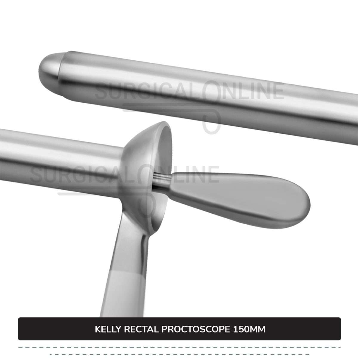 Kelly Rectal Proctoscope, 5.5" (14.0 cm) Long X 7/8" (2.2 cm), Outer Diameter With Obturator Anal Speculum