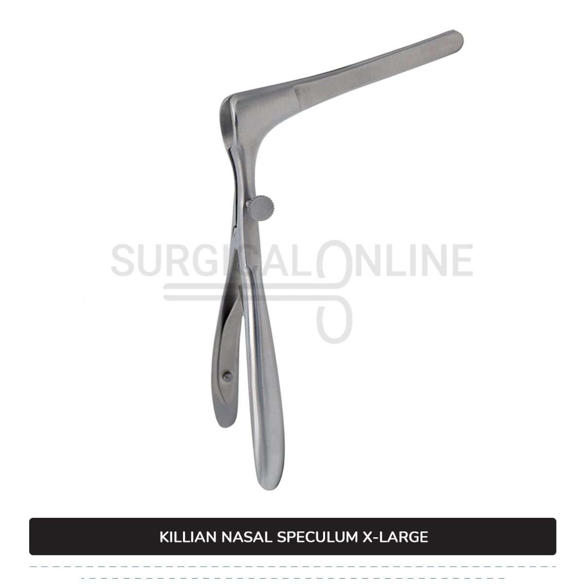 Killian Nasal Speculum X-Large 6" (15.2 cm), With Set Screw, 3.50" (8.9 cm) Long Blades