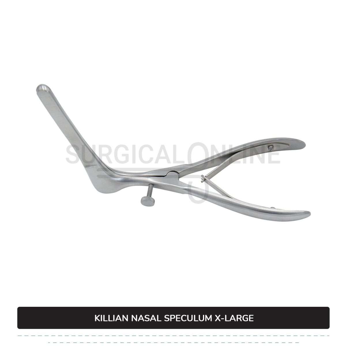 Killian Nasal Speculum X-Large 6" (15.2 cm), With Set Screw, 3.50" (8.9 cm) Long Blades