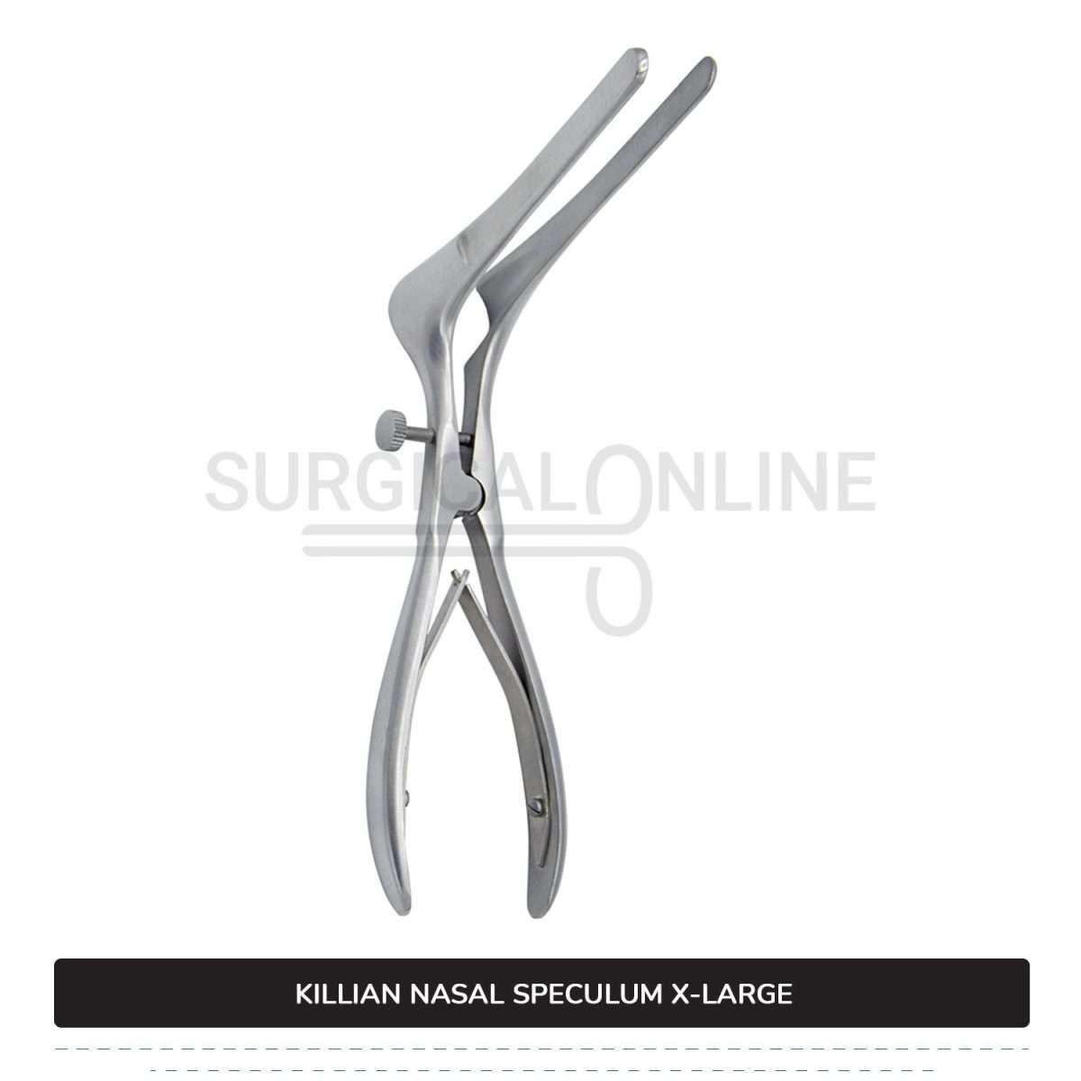 4 Pcs Killian Nasal Speculum Set Small, Medium, Large, & X-Large Rhinology