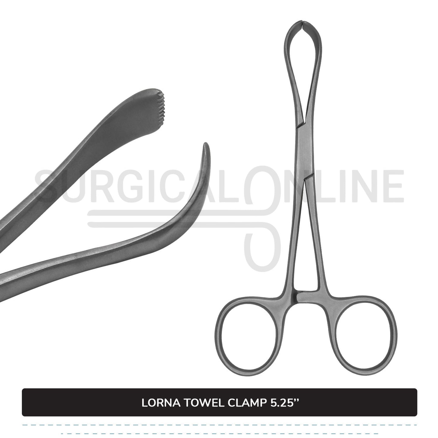 Lorna Towel Clamp 5.25"